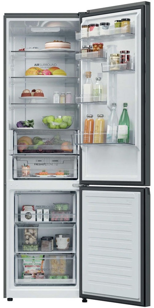 Haier Kühl-/Gefrierkombination »HDPR3620ANPD« 205 cm hoch 59,5 cm breit Energieeffizienzklasse A (Skala A bis G)