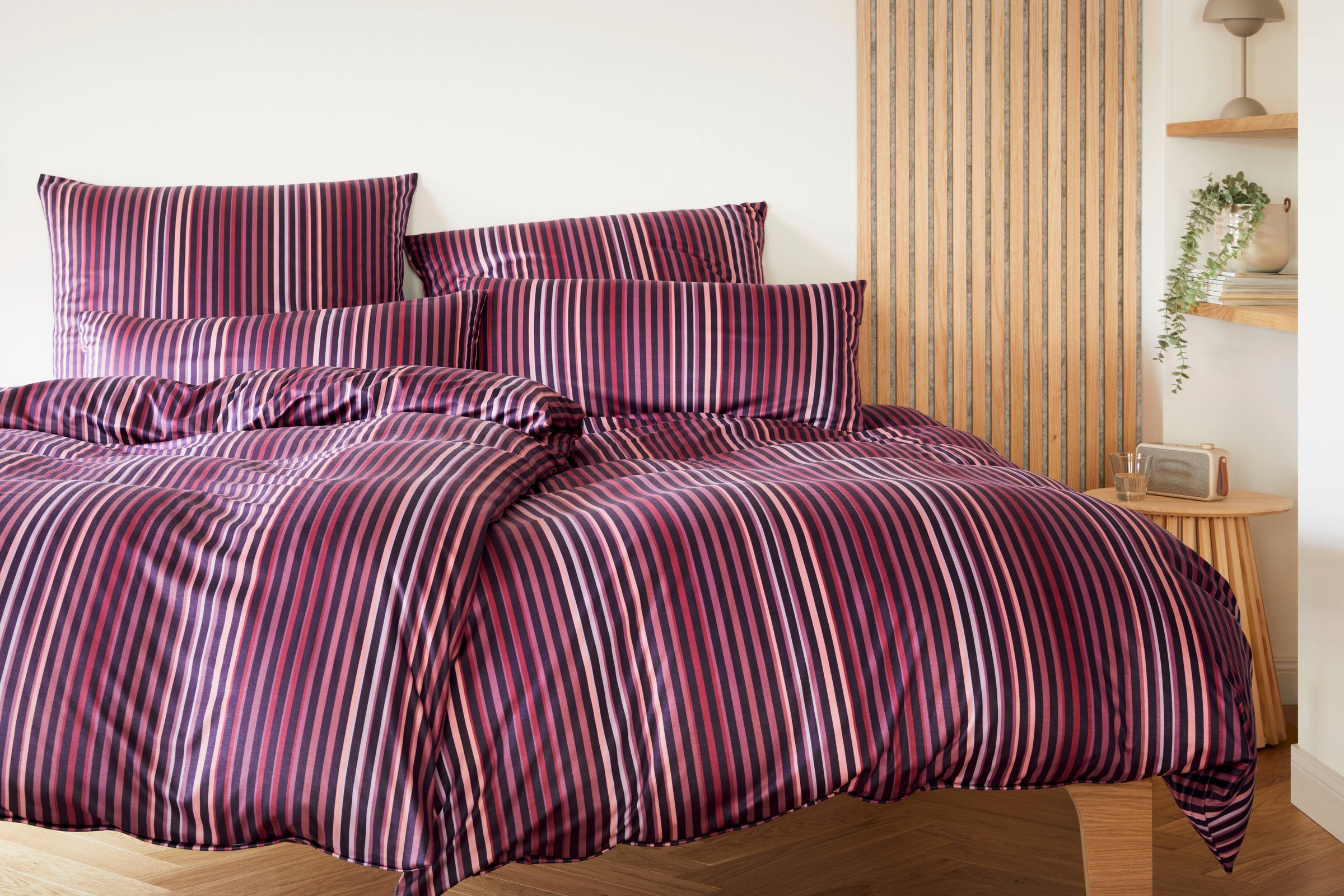 Elegante Bettwäsche »Track« 2 Stk. tlg. angenehmes Hautgefühl günstig online kaufen