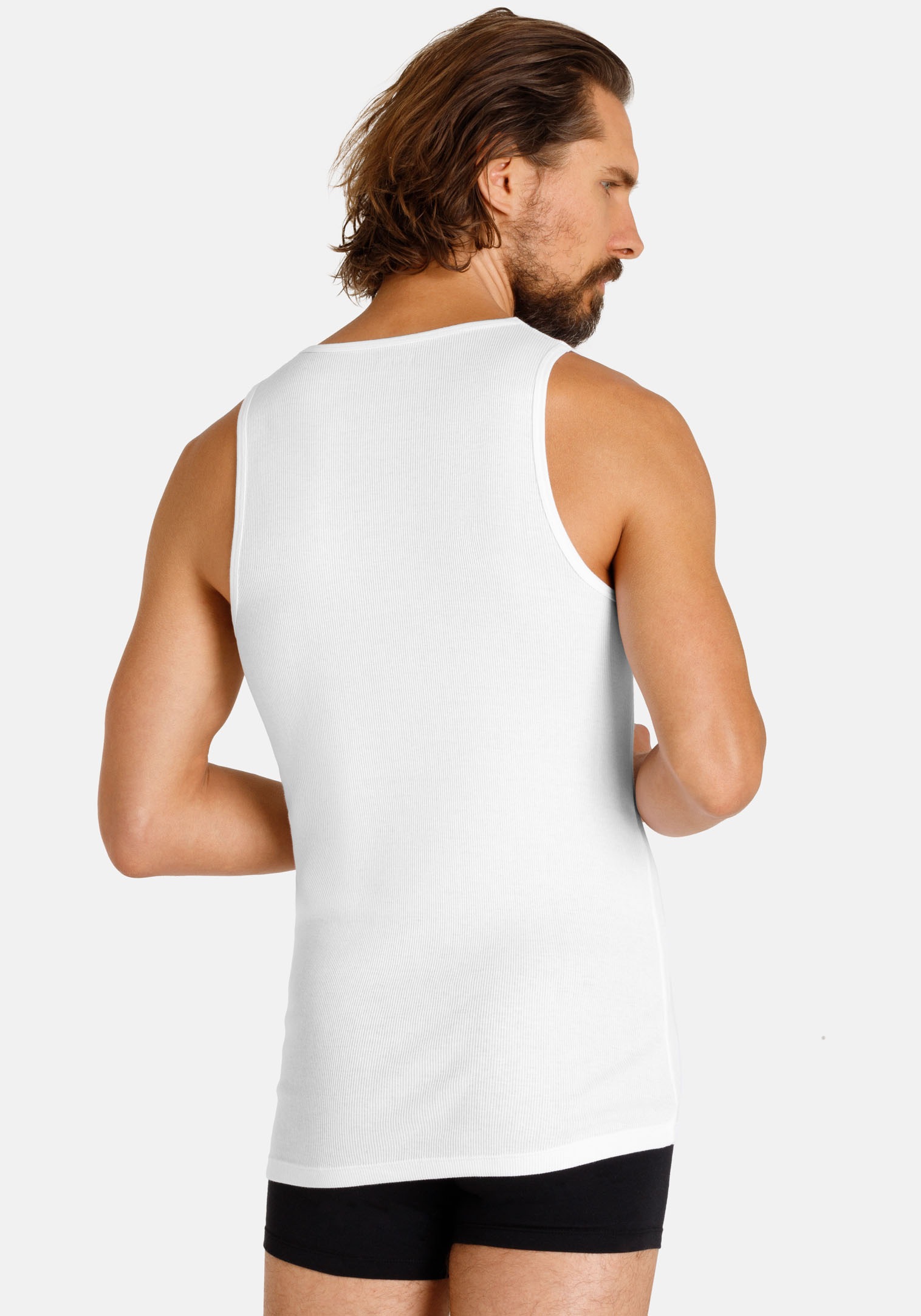 Camano Unterhemd »comfort«, (2er Pack), mit tiefem Rundhals