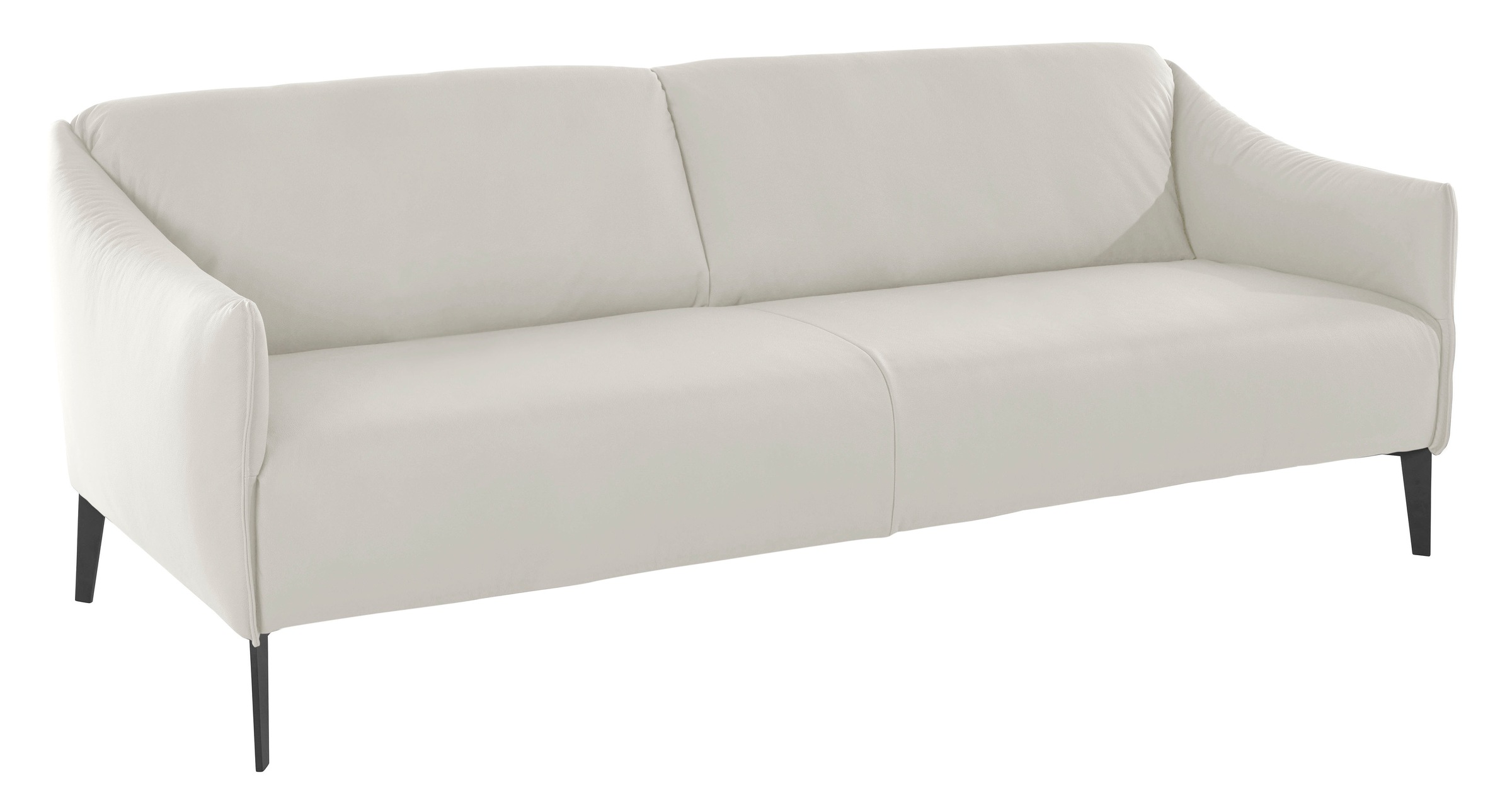 W.SCHILLIG 2,5-Sitzer »sally« mit Metall-Winkelfüßen in Schwarz pulverbeschichtet, Breite 194 cm