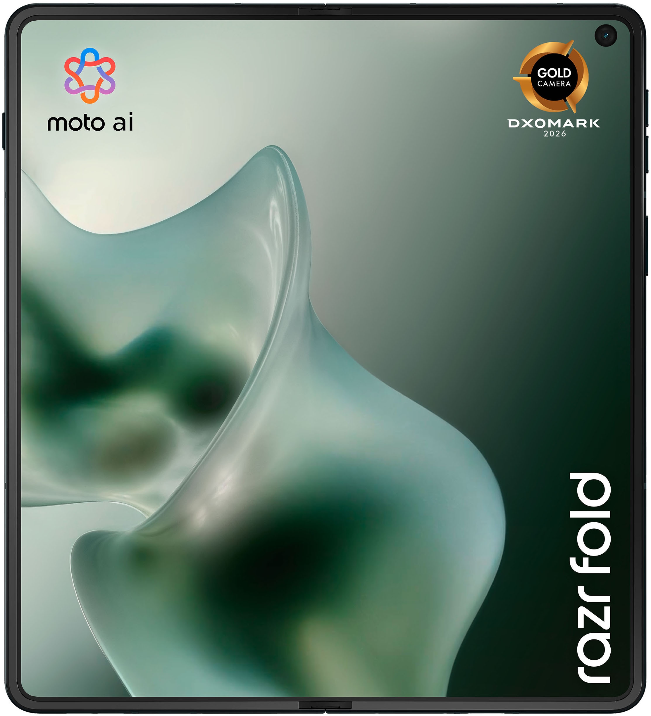 Motorola Smartphone »razr fold« PANTONE® Blackened Blue
