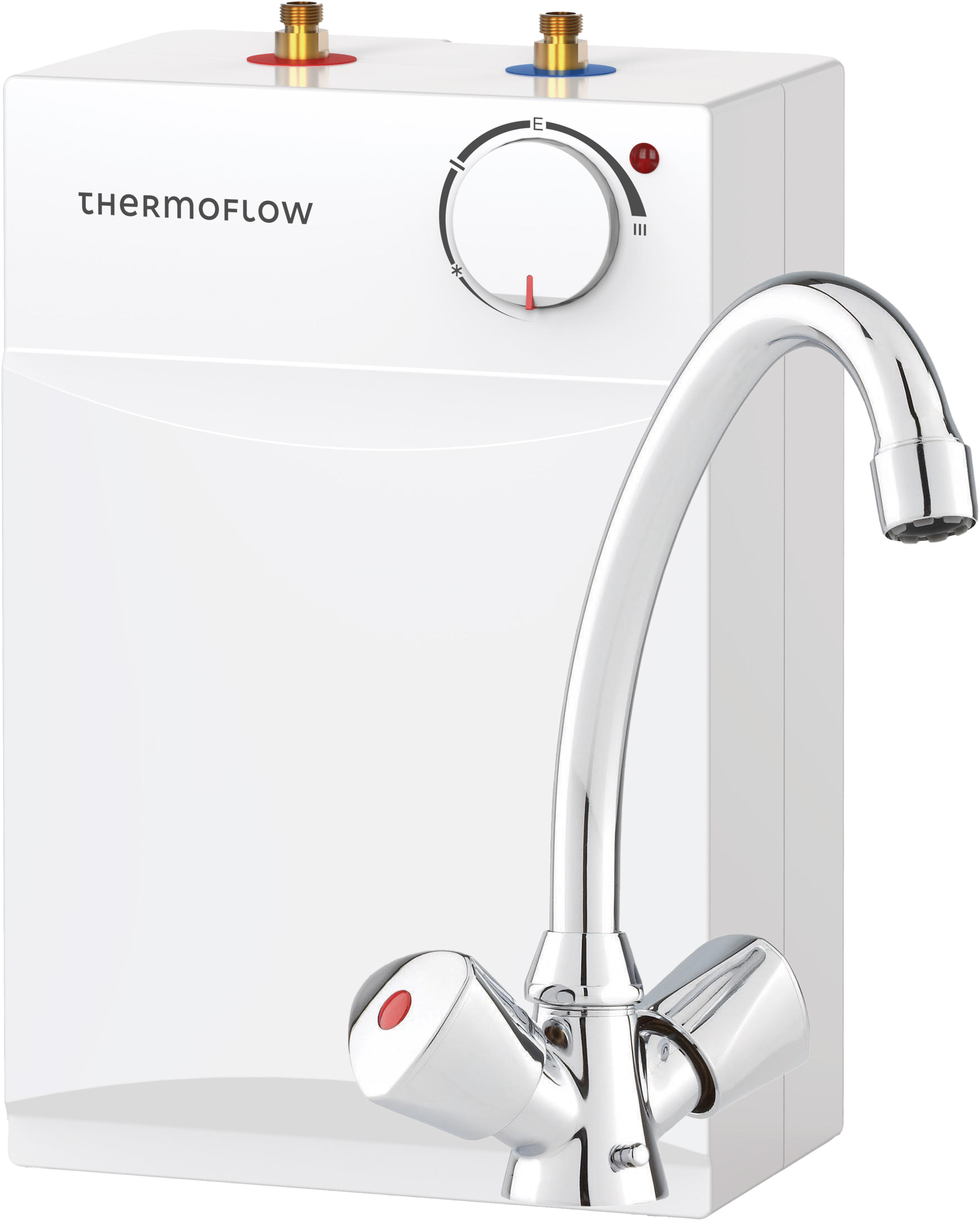 Thermoflow Untertischspeicher »UT 5«, (Set, mit Niederdruckarmatur QMIX 12), mit Armatur