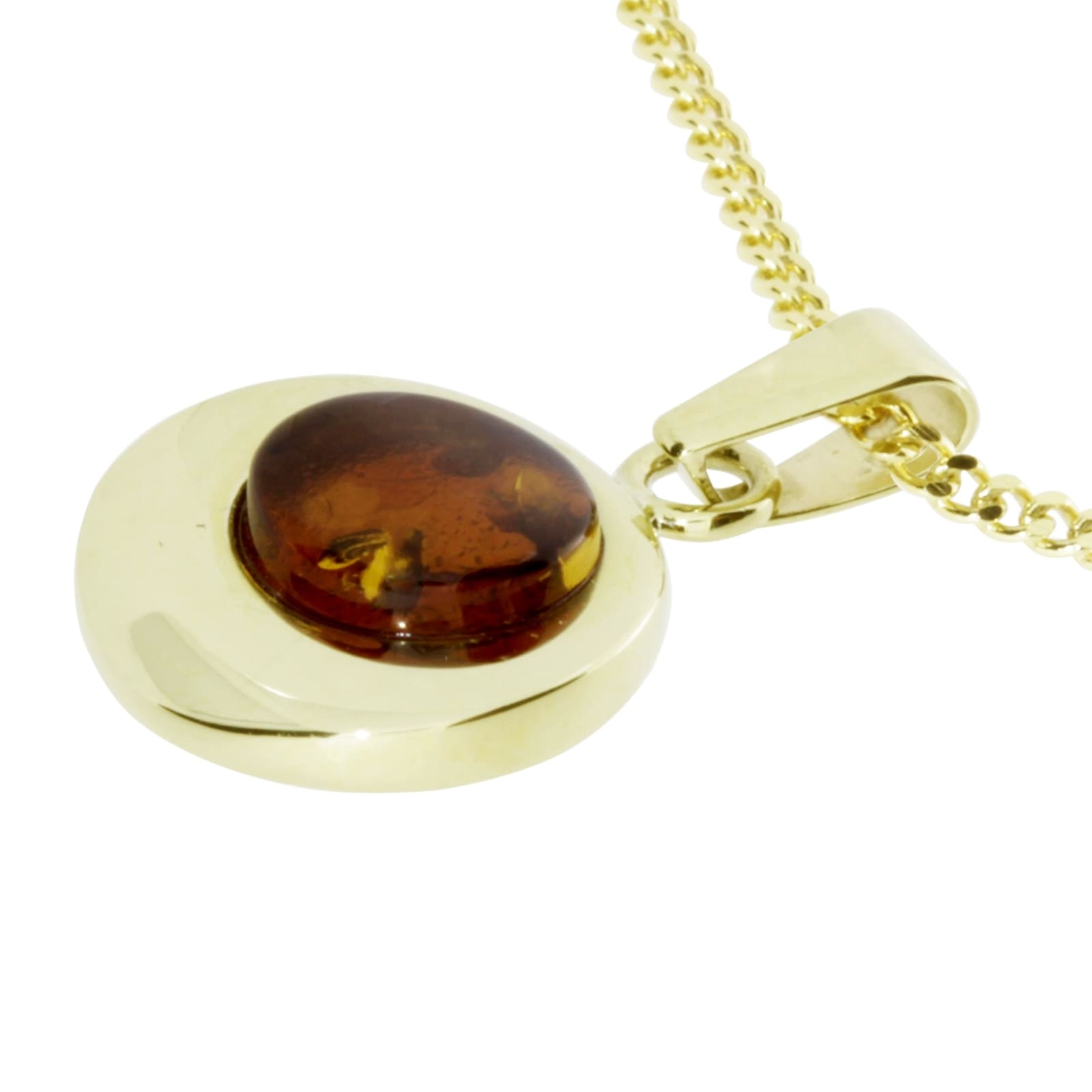 OSTSEE-SCHMUCK Kette mit Anhänger »Ostsee-Schmuck Kette mit Anhänger Alina 12 mm«