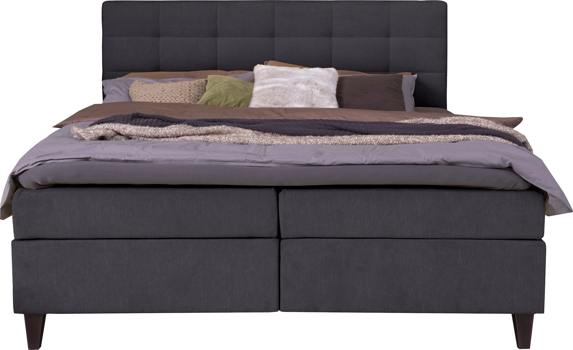 3. Bild von ADA trendline Boxspringbett »Neomi«, inklusive Matratze und Topper