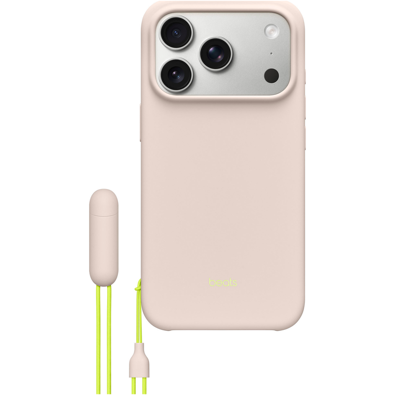 APPLE Smartphone-Hülle »Beats iPhone 17 Pro Kickstand Case mit MagSafe und Kamerasteuerung« Smartphones lime stone Das Beats iPhone 17 Pro...