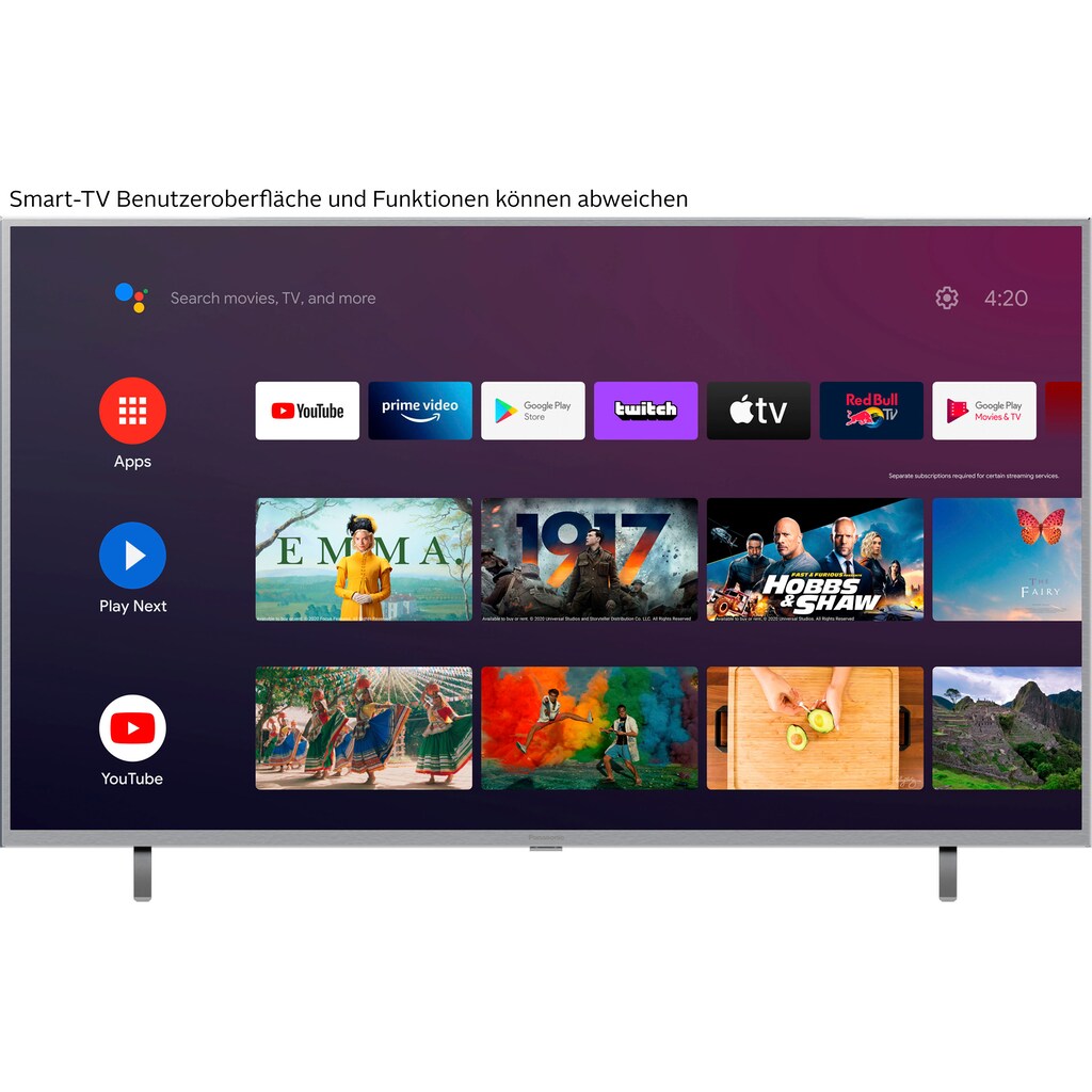 Panasonic LED-Fernseher »TX-50LXW724«, 126 cm/50 Zoll, 4K Ultra HD, Smart-TV-Android TV