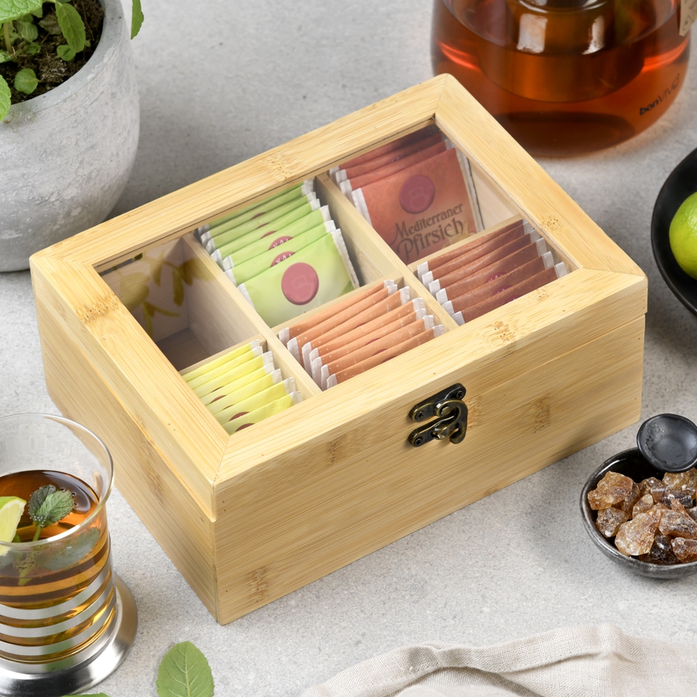 KESPER® Teebox 1 Stk. tlg. mit Sichtfenster