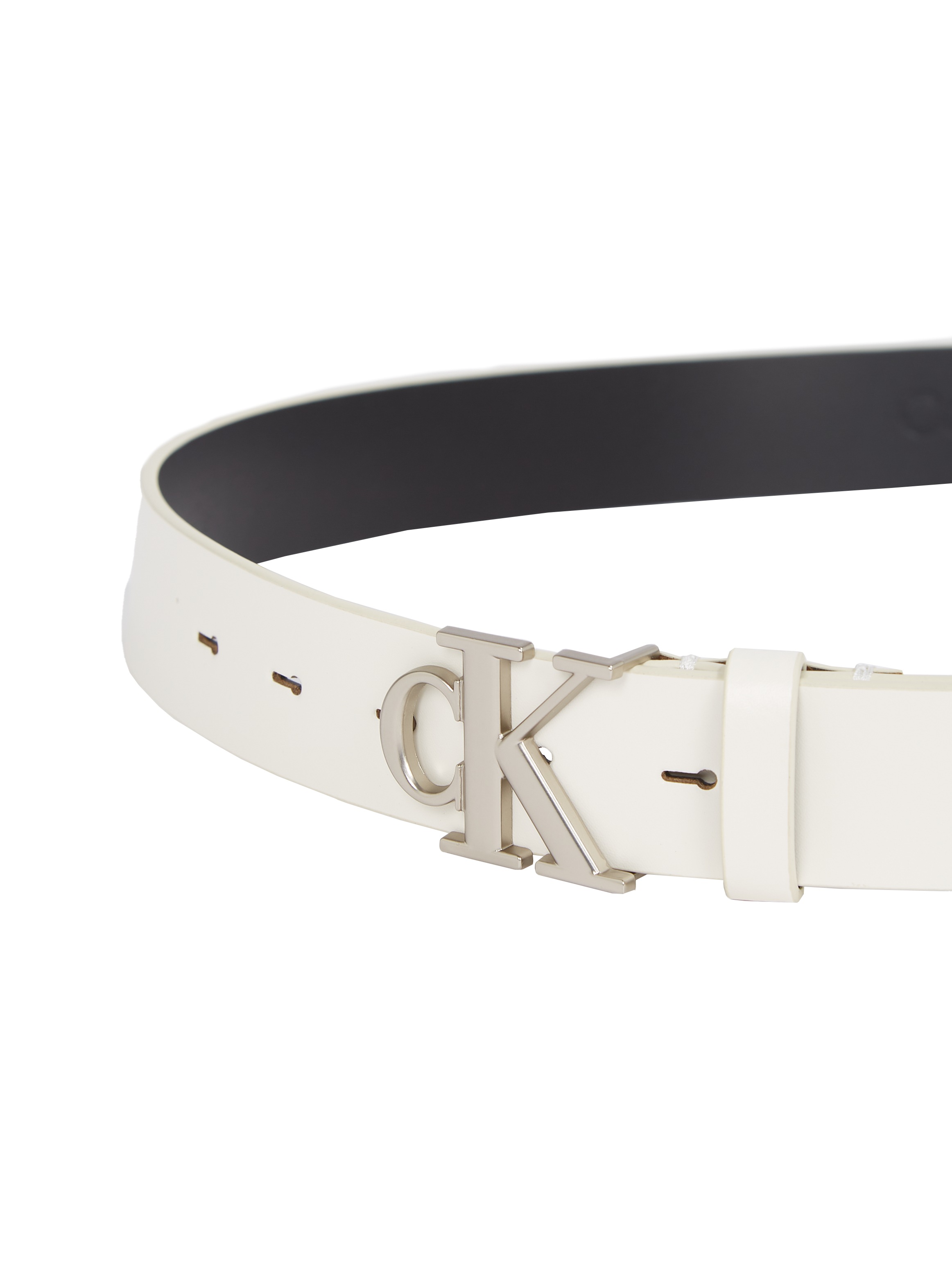 Calvin Klein Jeans Ledergürtel »MONO PLAQUE LTHR BELT 30MM«, mit Logoschnalle