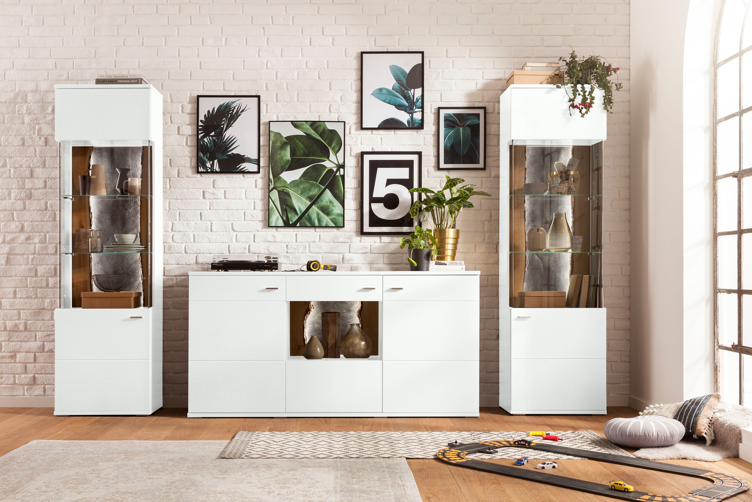 set one by Musterring Türdämpfer, für die Vitrinen, High- und Sideboards TACOMA und York Schlafen