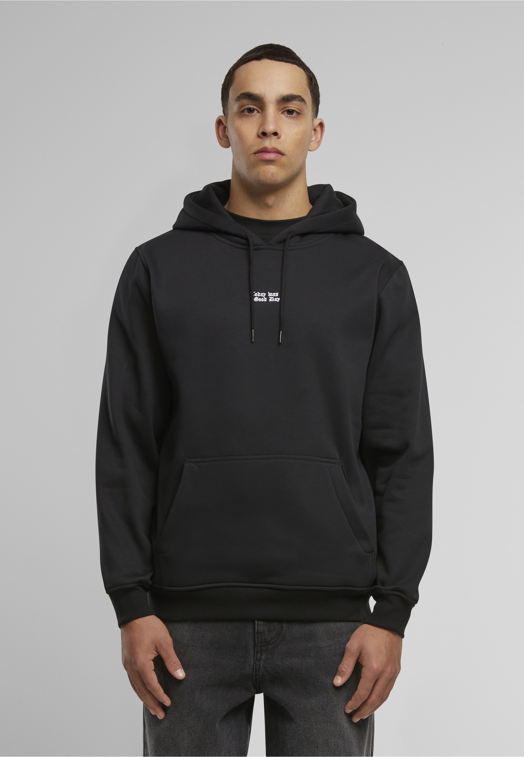 MisterTee Kapuzenpullover »MisterTee Good Day EMB Hoodie« 1 Stk.