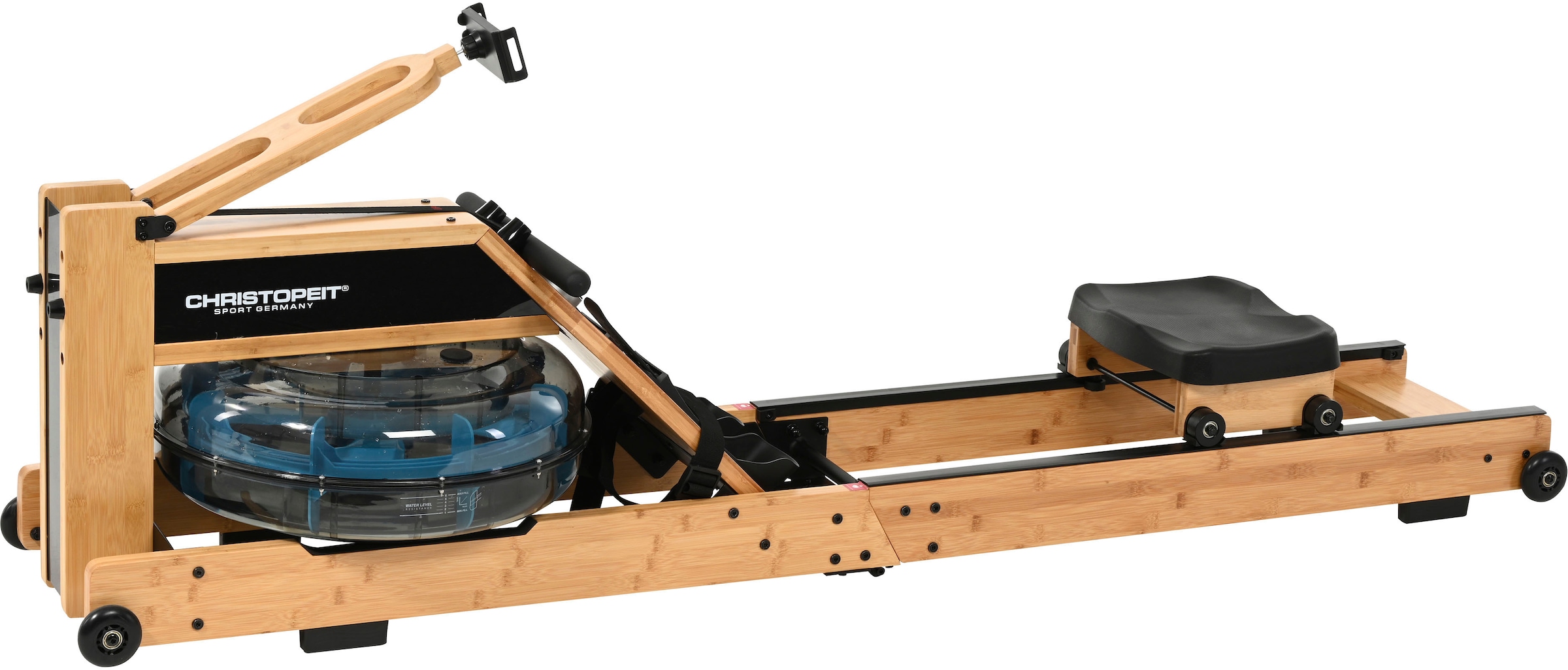 Christopeit Sport® Rudergerät »Wasserrudergerät Colorado« kompatibel mit Kinomap- App