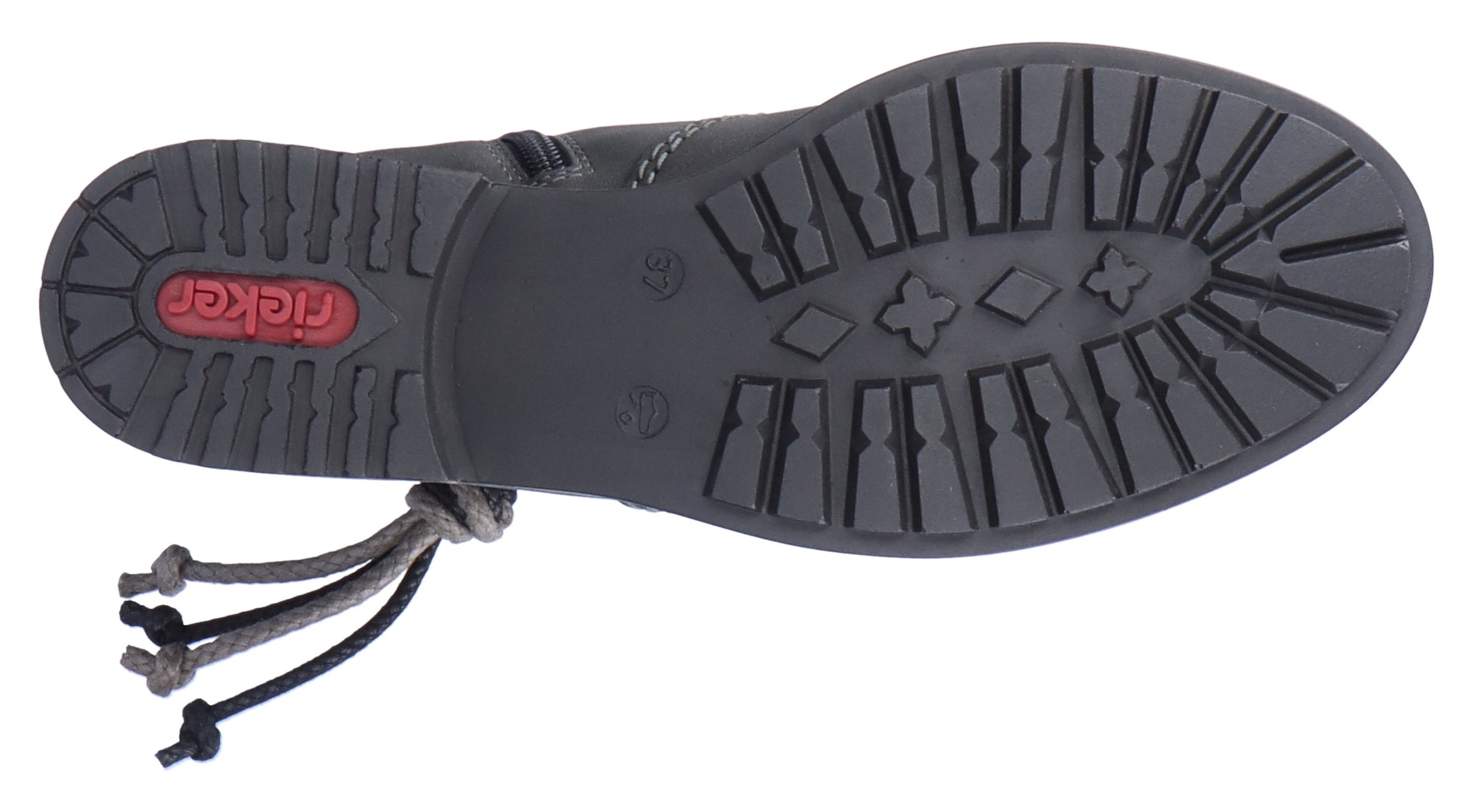 Rieker Winterstiefelette, mit Zierbänder am slouchy Schaft