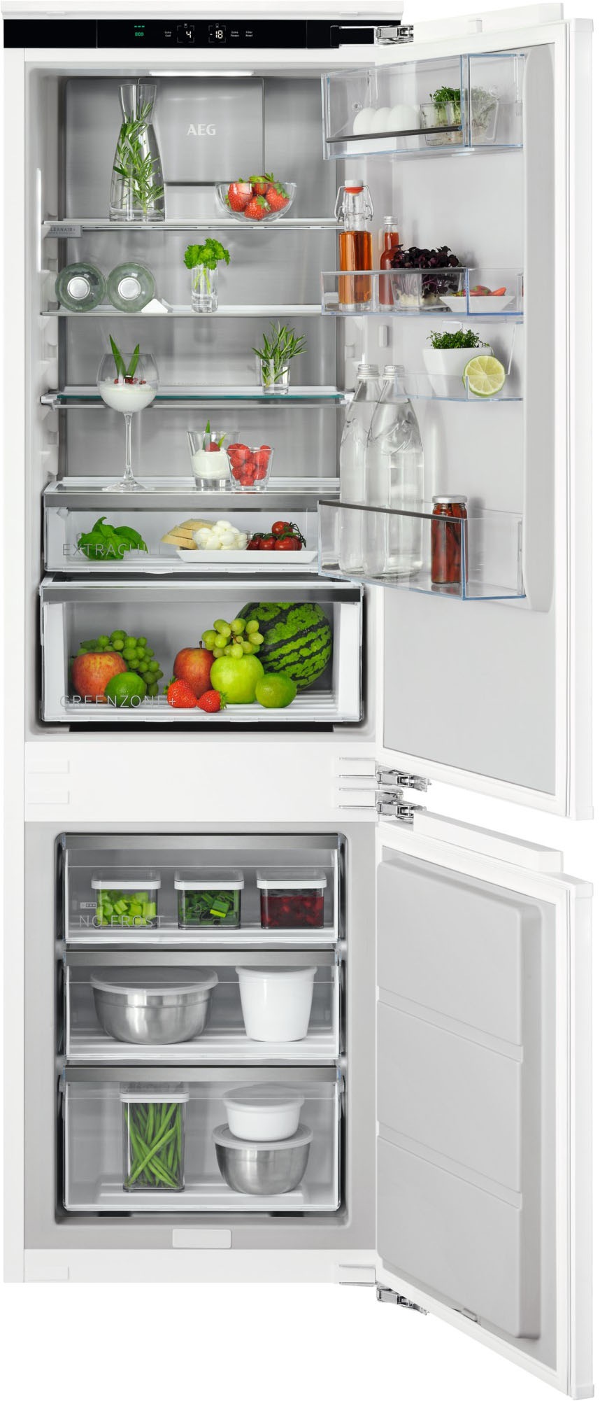 AEG Einbaukühlgefrierkombination Serie 8000 »TSC8M18WCC«, 360°Cooling-optim günstig online kaufen