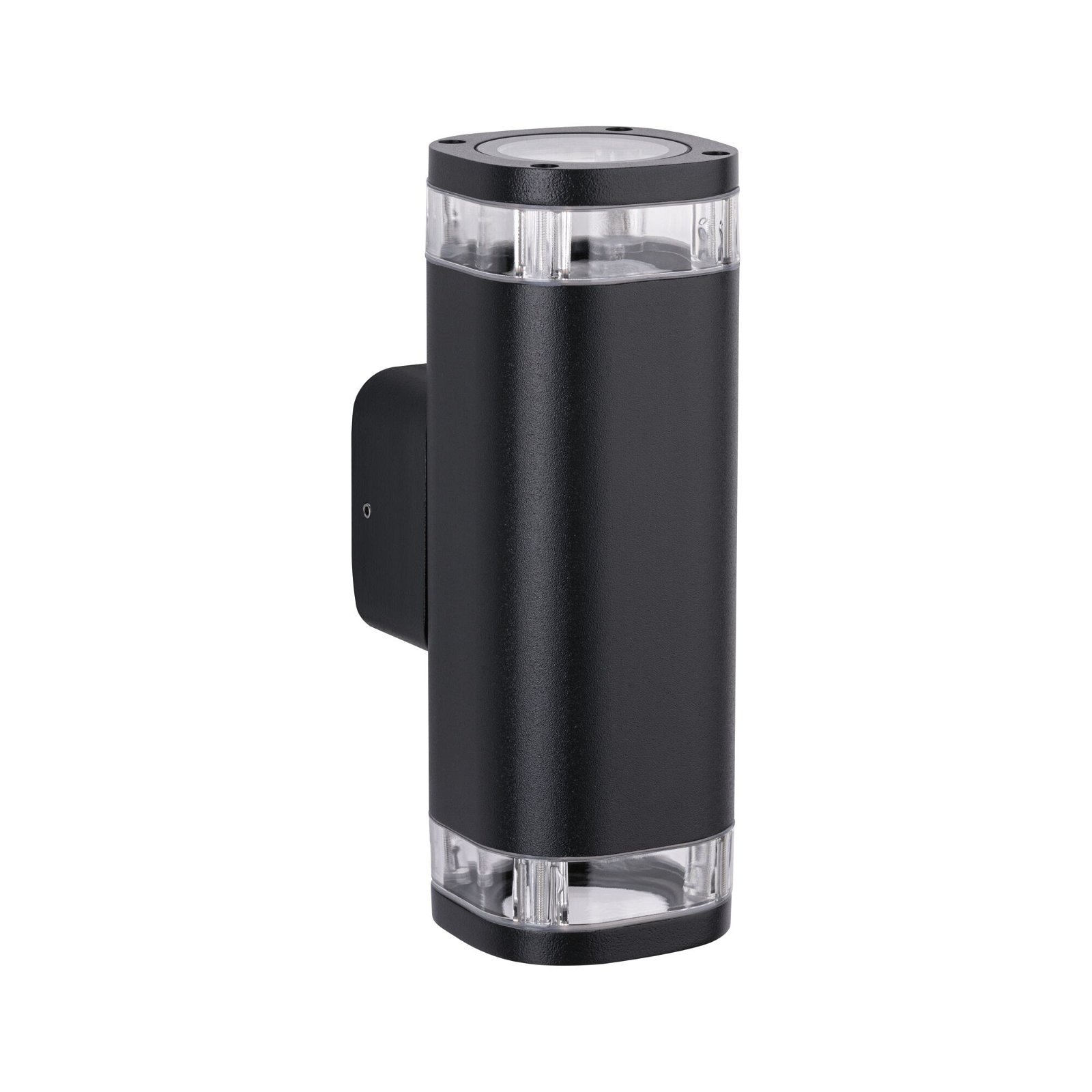 Paulmann Außen-Wandleuchte »Colum IP44 80x112mm max. 20W 230V Anthrazit Aluminium«, 2 flammig, Leuchtmittel GU10 | ohne Leuchtmittel, seewasserresistent