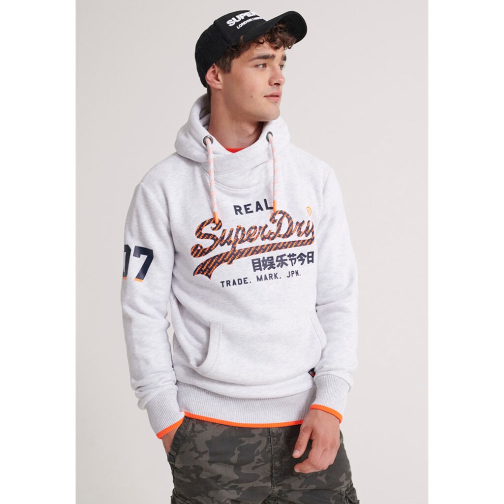 Superdry Kapuzensweatshirt »VINTAGE LOGO NEON TIP HOOD«