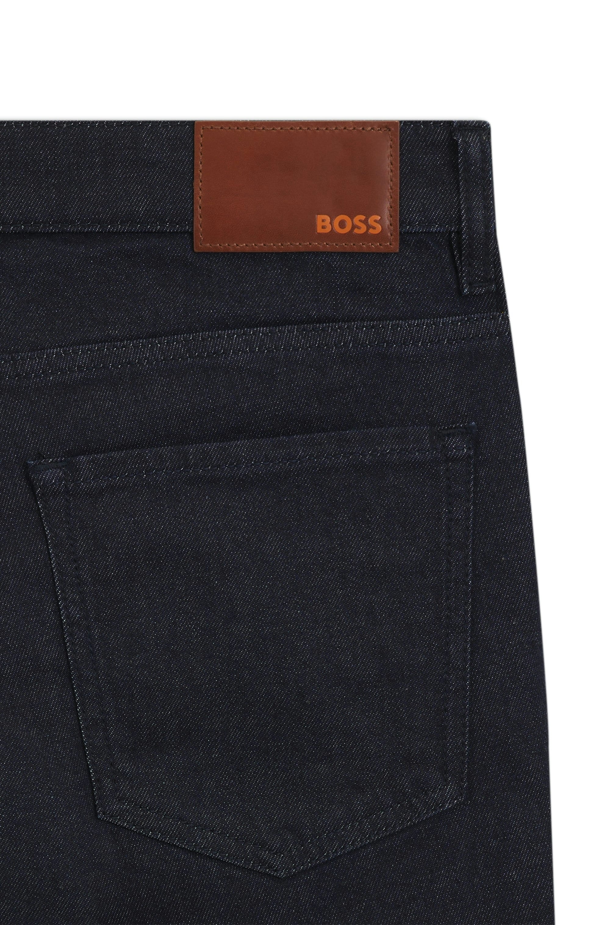 BOSS ORANGE Straight-Jeans »Re Maine Stretch Denim« Regular Gerades Bein Mittlere Leibhöhe