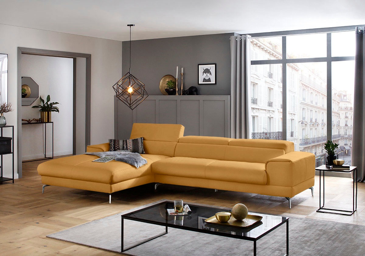W.SCHILLIG Ecksofa »piedroo, Designsofa mit tollem Sitzkomfort, elegant und günstig online kaufen
