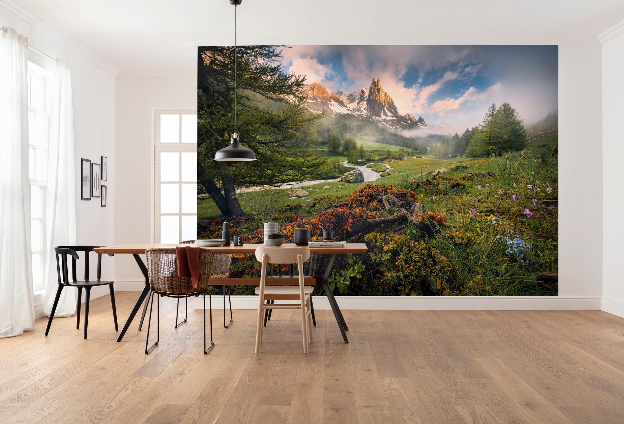Komar Vliestapete »Digitaldruck Vlies - The Last Paradise - Größe 400 x 280 cm«, bedruckt, Wohnzimmer, Schlafzimmer