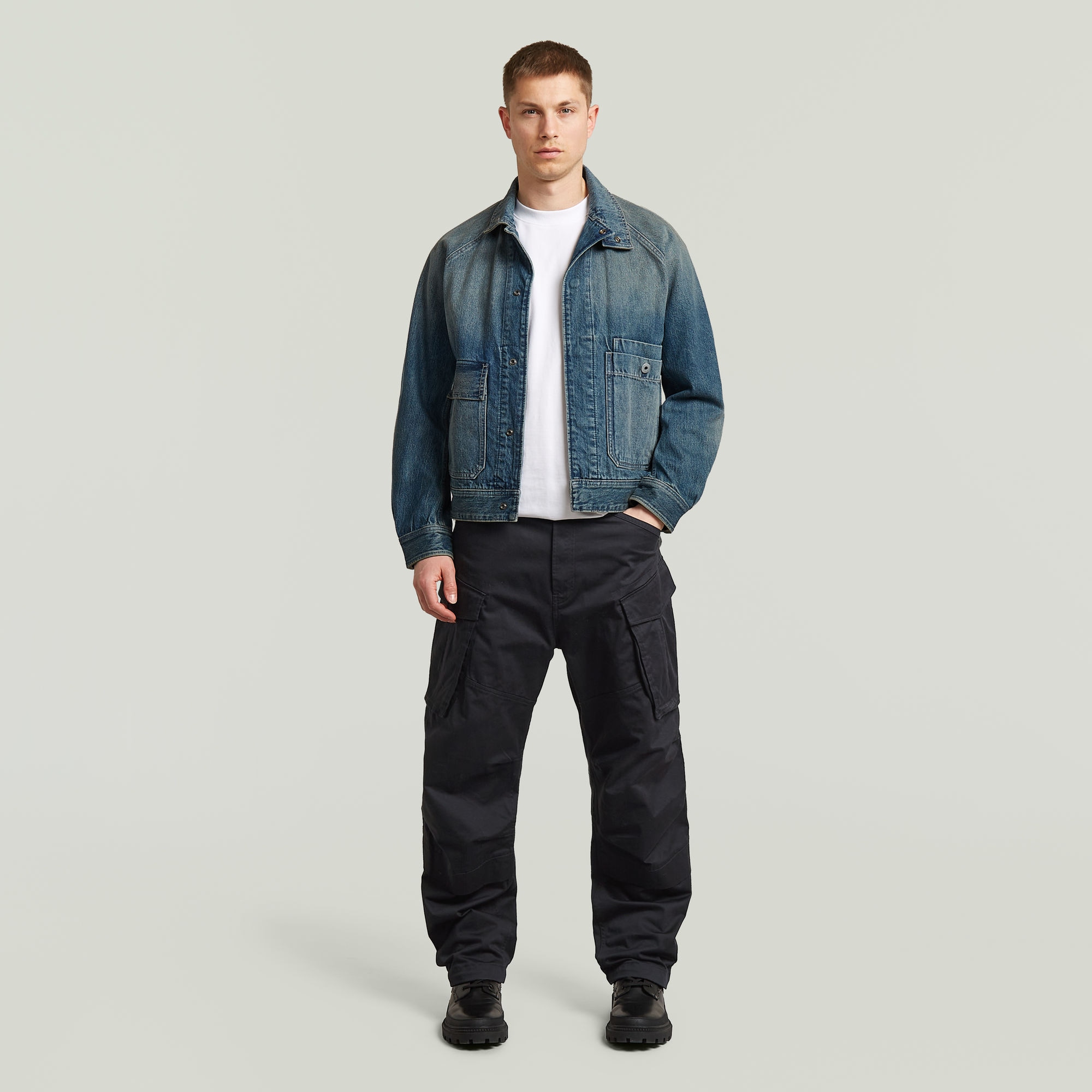 G-STAR Cargohose »Rovic 3D Relaxed«  Low Waist, Baumwoll-Mix mit Stretch-Anteil