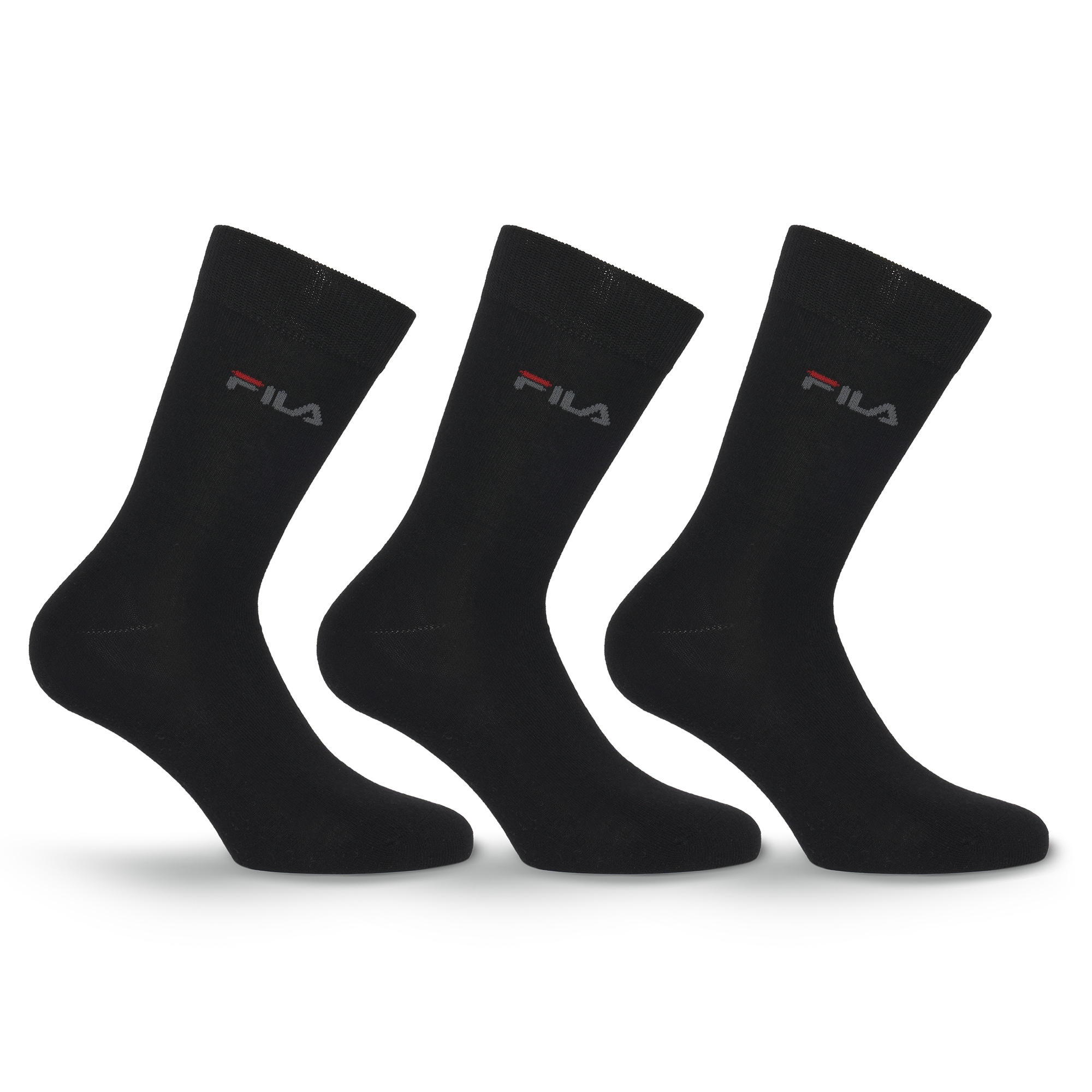Fila Socken 3 Paar,  mit feinem Rippenbündchen