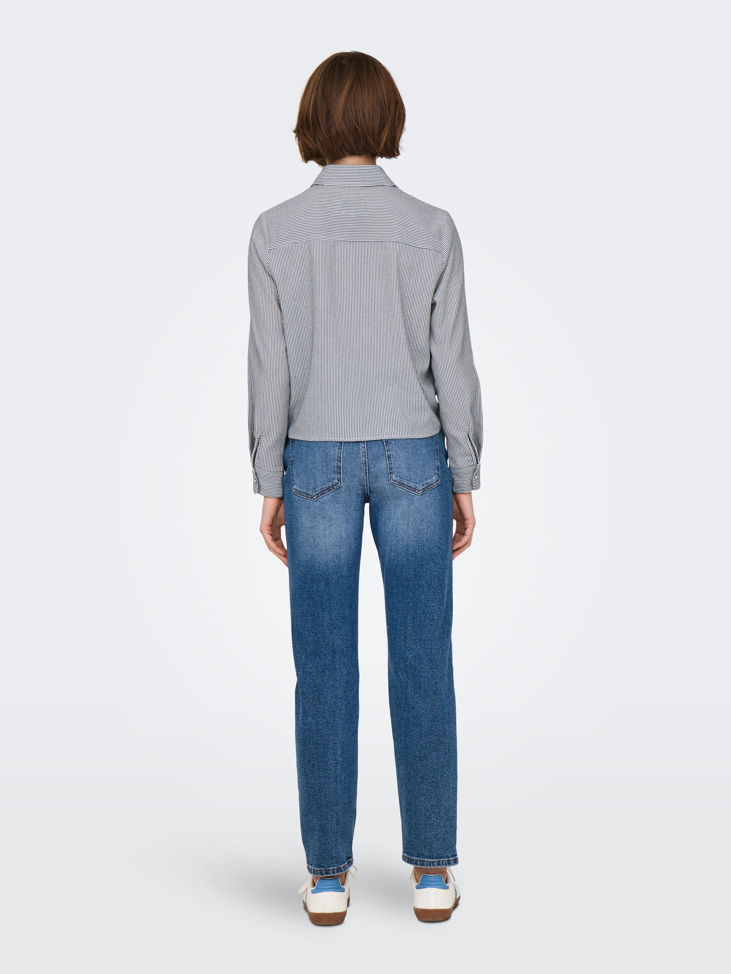 ONLY Hemdbluse »ONLLECEY LS KNOT SHIRT NOOS WVN«