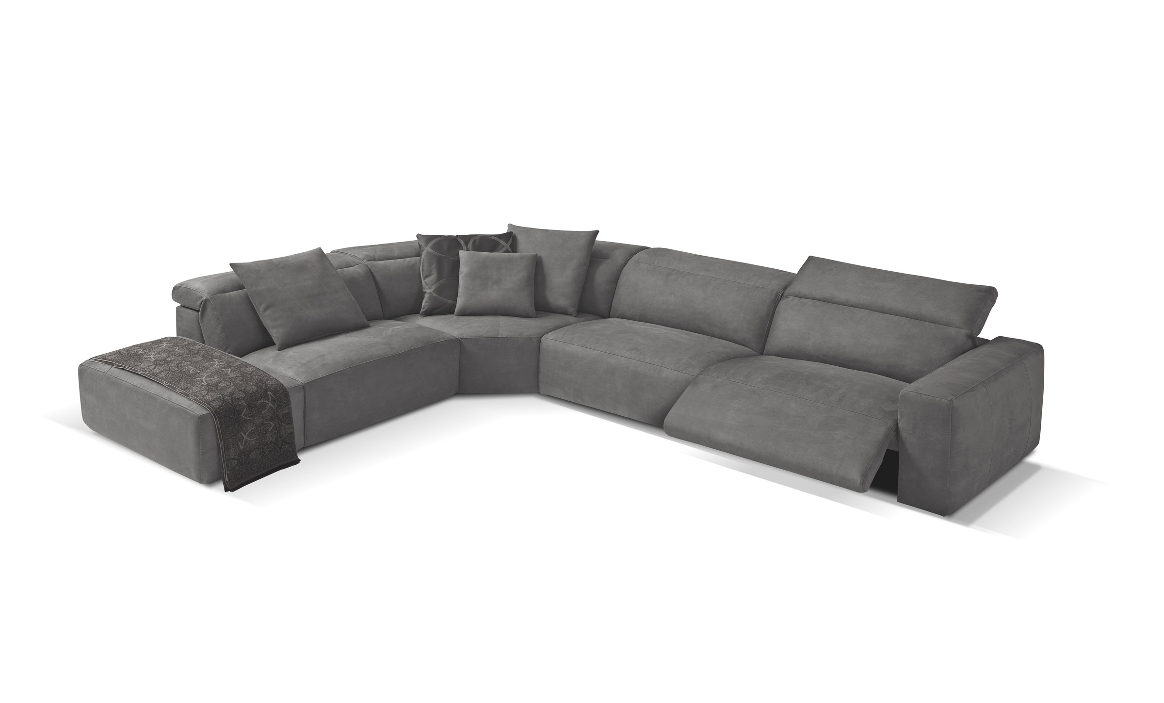 Egoitaliano Ecksofa »Beverly, extravangantes Designsofa mit erstklassigem S günstig online kaufen