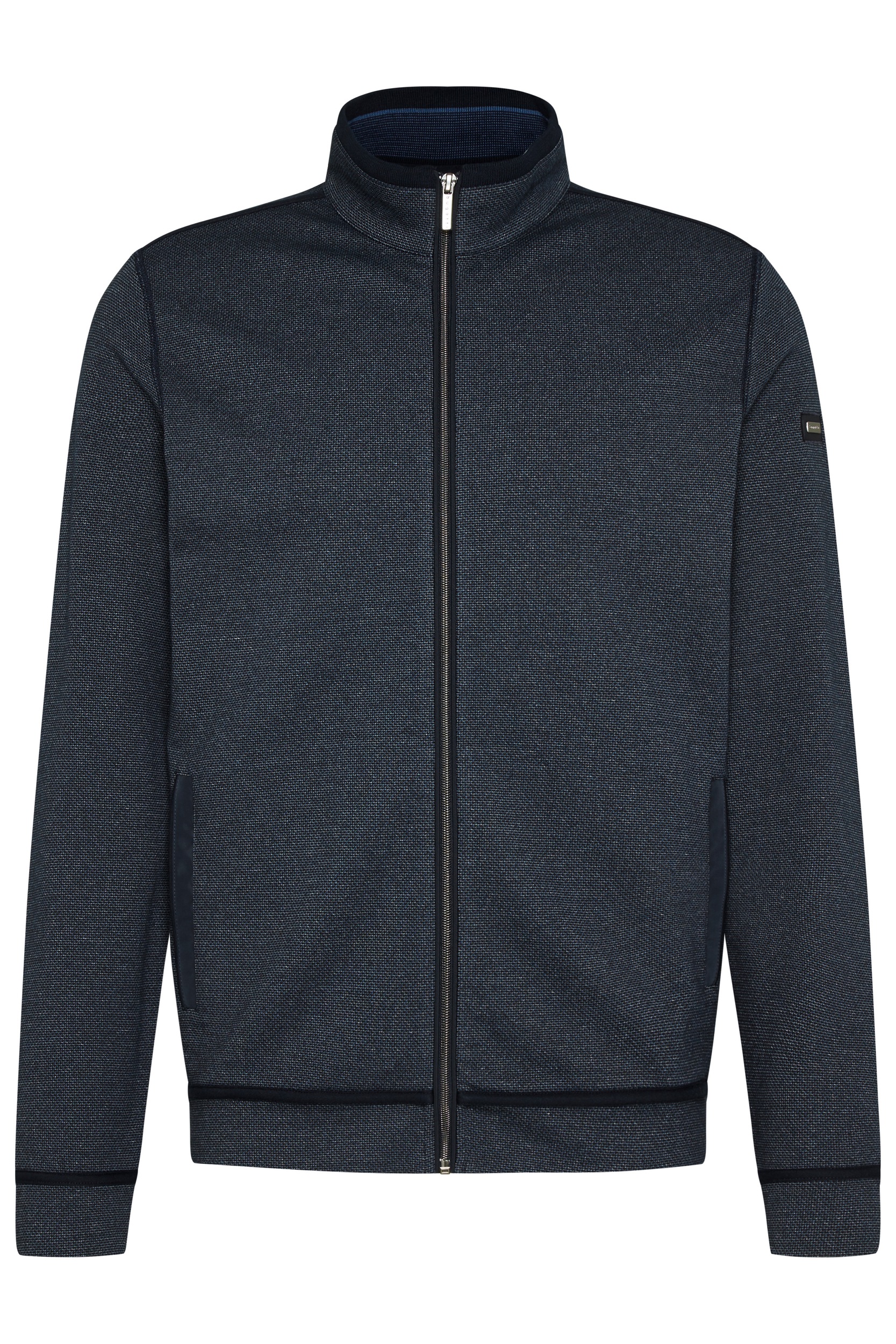 bugatti Sweatjacke, mit Eingrifftaschen