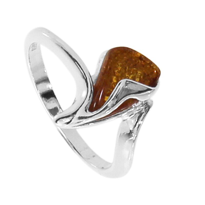 OSTSEE-SCHMUCK Fingerring »Ring Tilde Ring Tilde« 52 (16,6) Moderner Ring aus Sterlingsilber 925/000