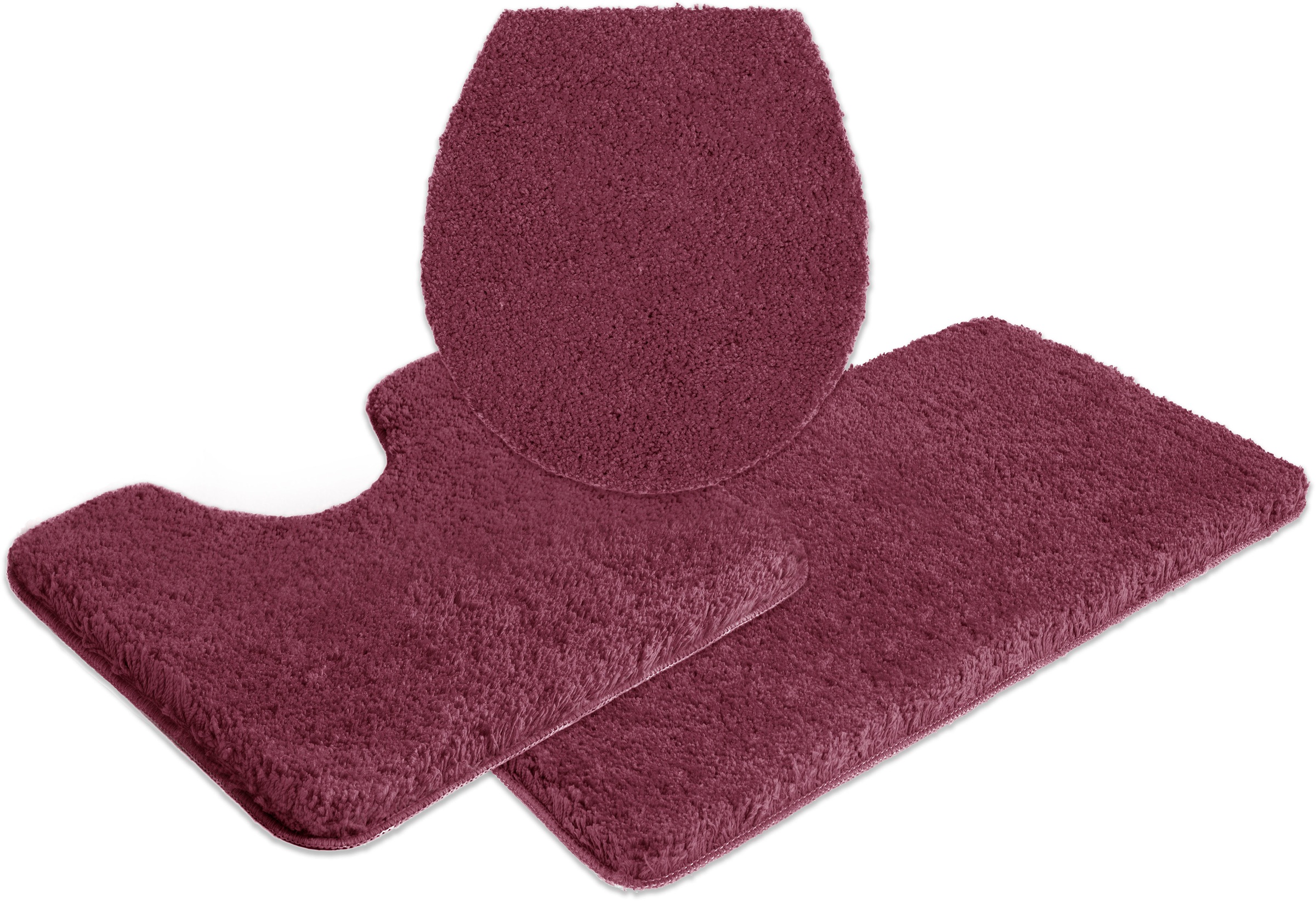 my home Badematte »Sanremo, Badvorleger, Badezimmer Teppich, sehr weich«, r günstig online kaufen