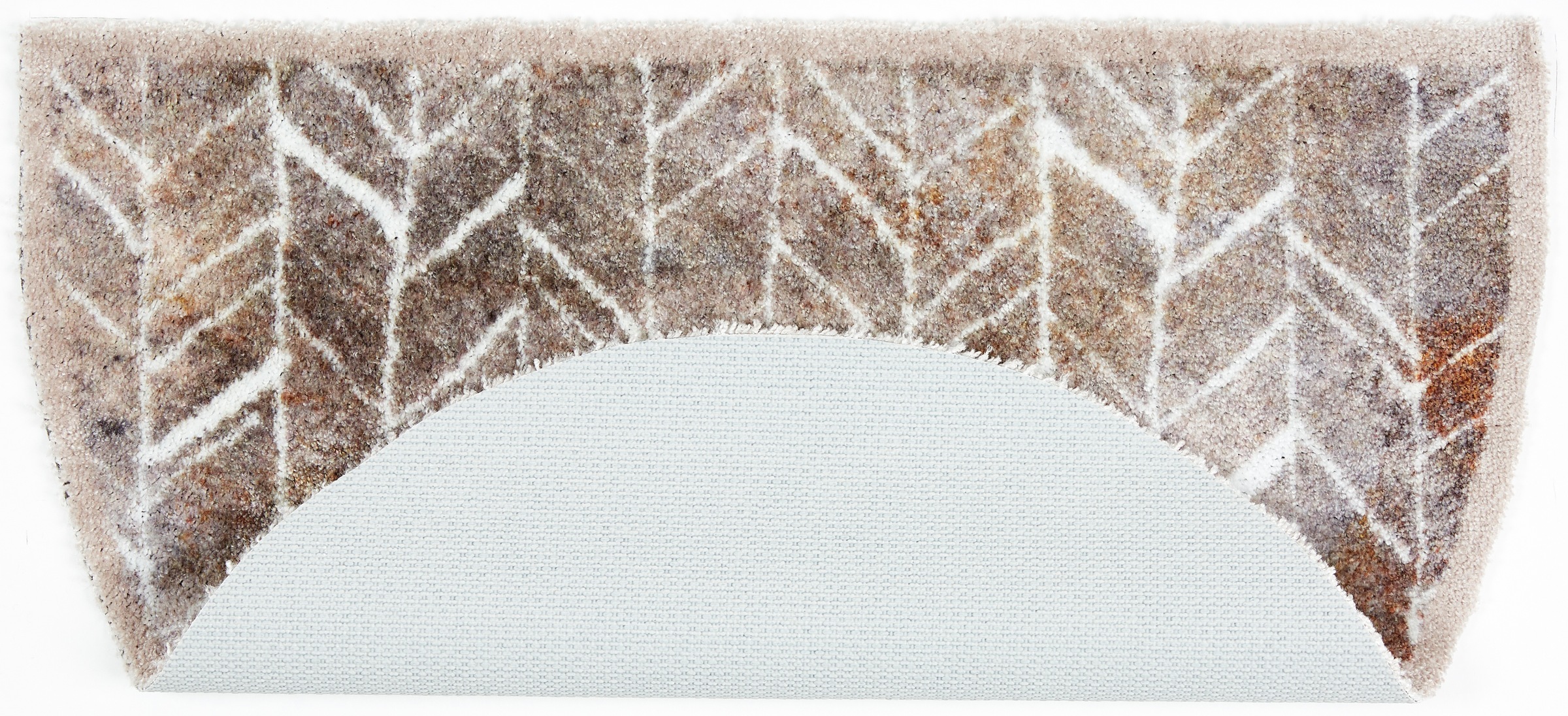 ASTRA Fußmatte »Pure&Soft 018«, halbrund, 7 mm Höhe, Sauberlaufmatte, weiche Oberfläche, waschbar, rutschfest