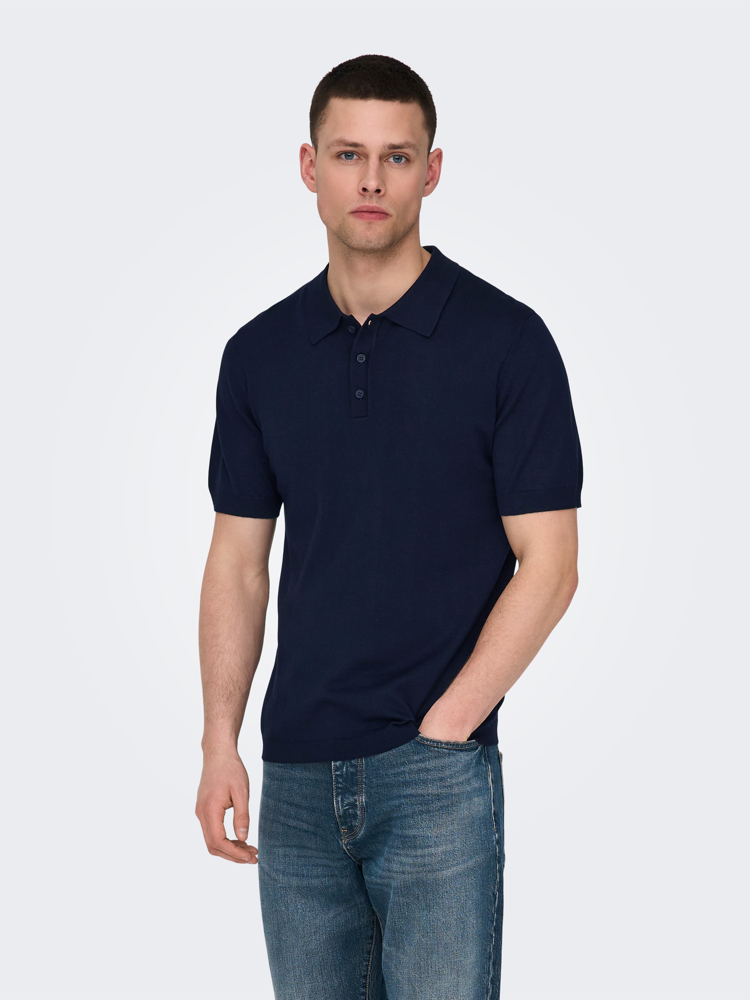 ONLY & SONS Poloshirt »ONSWYLER LIFE REG 14 SS POLO KNIT NOOS«