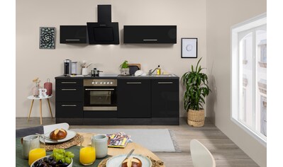 RESPEKTA Küchenzeile »RP220«, mit E-Geräten, Breite 220 cm kaufen