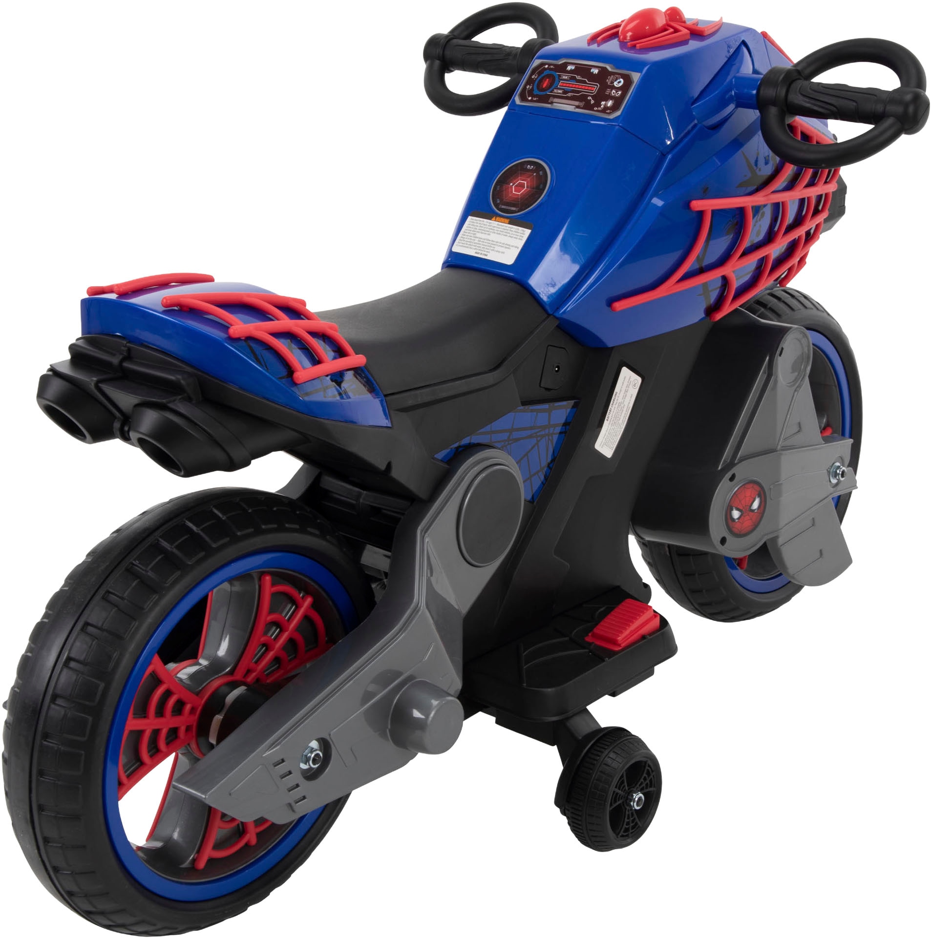 Huffy Elektro-Kindermotorrad »Marvel Spider-Man Aufsitz-Motorrad für Kinder mit 7.2V-Batterie« ab 3 Jahren bis 30 kg