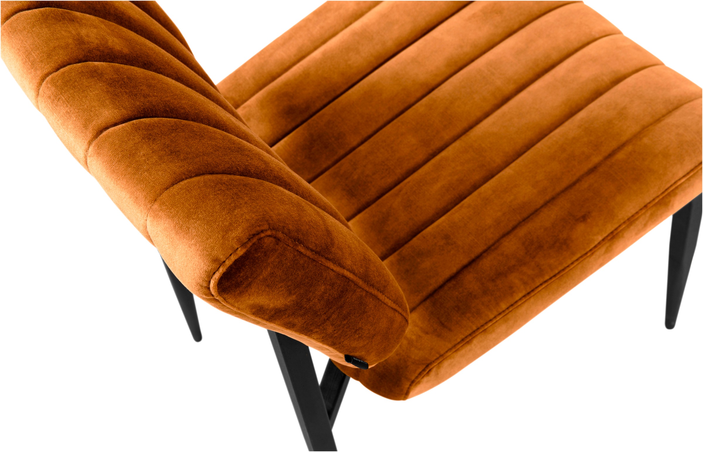 OMG Design Esszimmerstuhl »Ivan«, (Set), 2 St., Stoff, pflegeleichter Samtvelour Bezug, Küchenstuhl