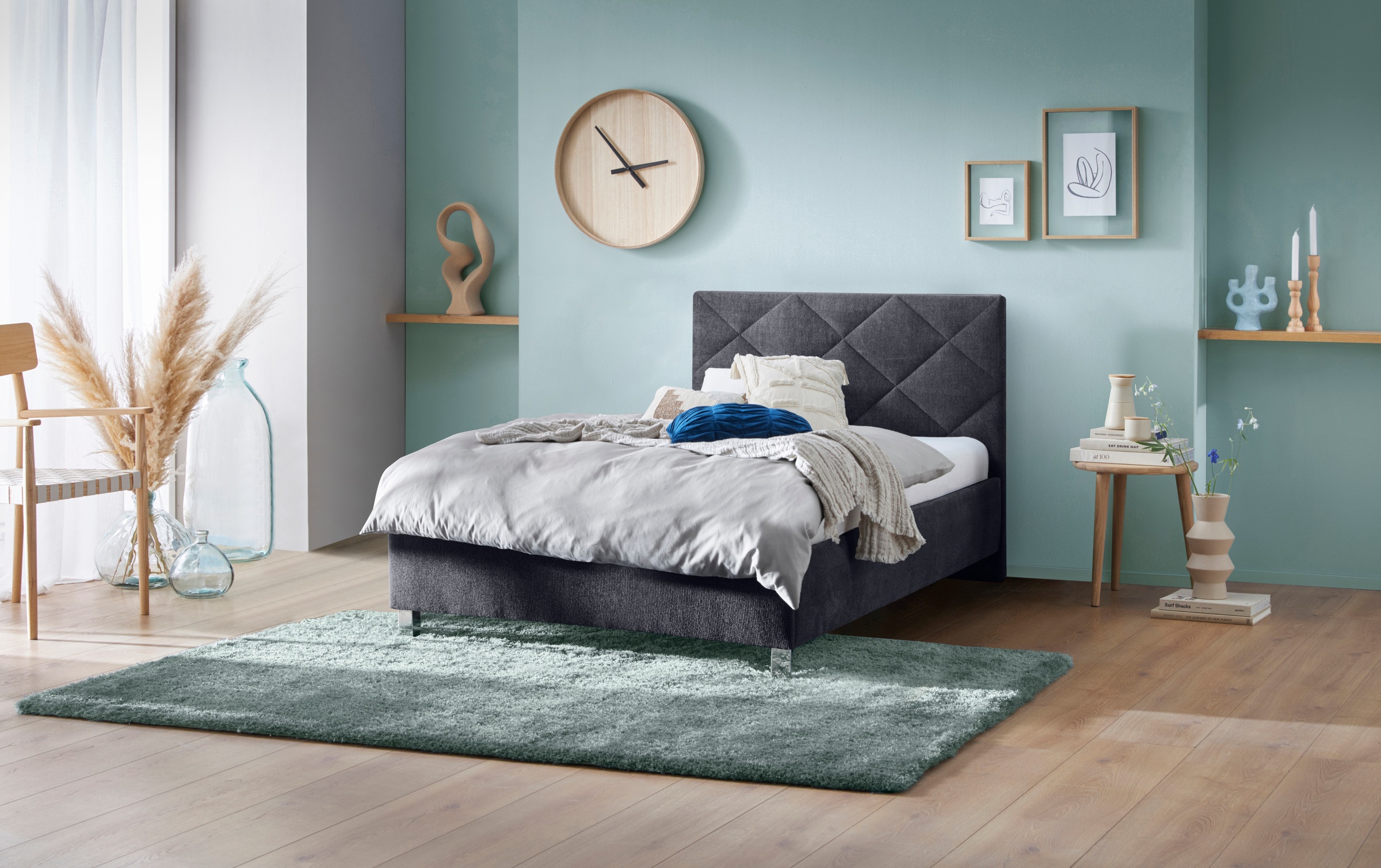 Westfalia Schlafkomfort Polsterbett "Padua" mit Rautensteppung, 3 verschied günstig online kaufen