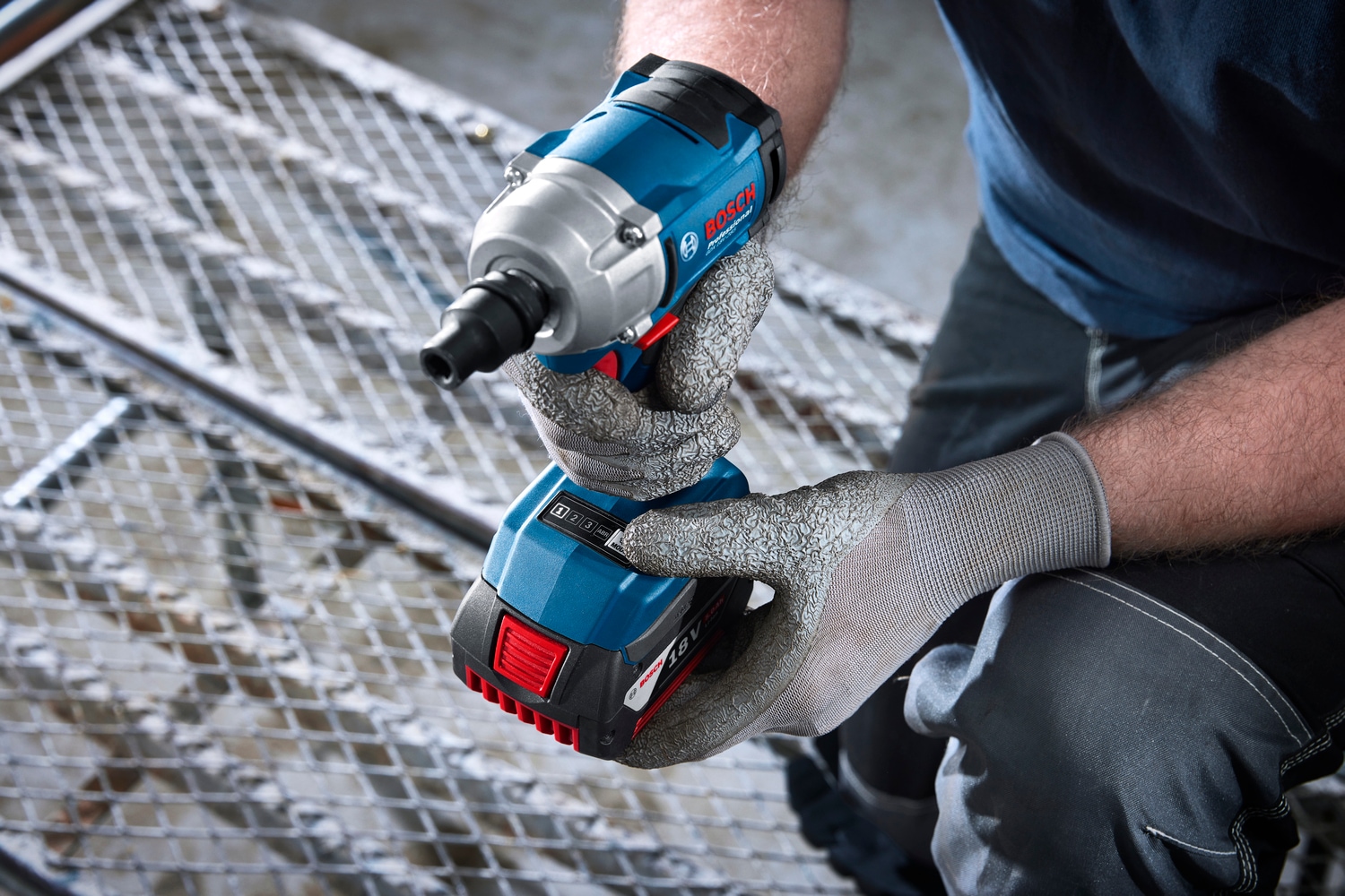 Bosch Professional Akku-Drehschlagschrauber »»GDS 18V-350««, ohne Akku, ohne Ladegerät