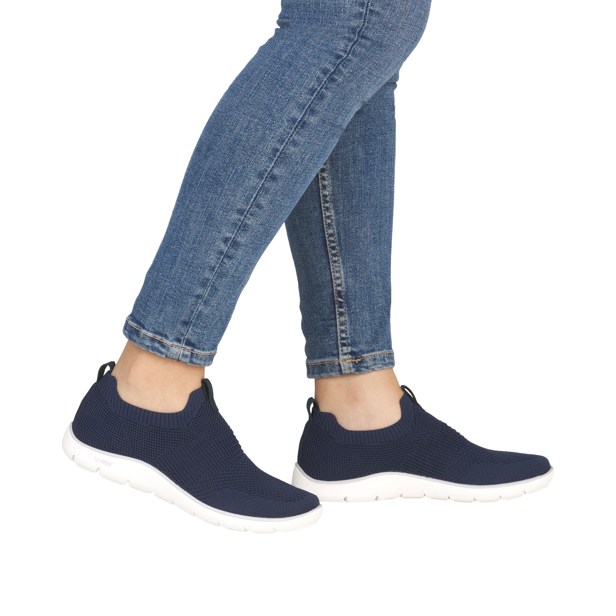 Remonte Slip-On Sneaker  Schlupfschuh, Slipper, Barfußschuh mit herausnehmbarer Einlage