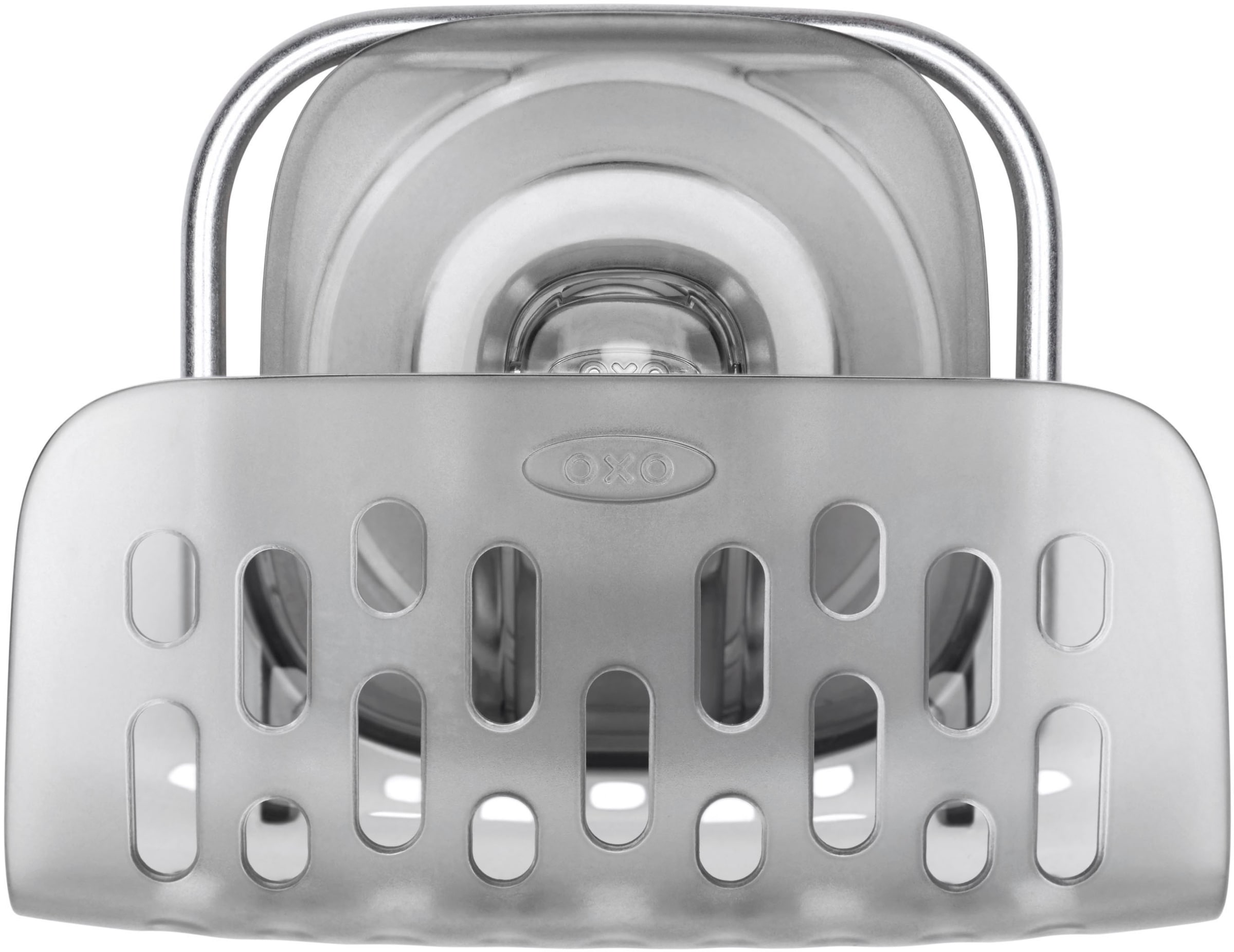 OXO Good Grips Schwammhalter, mit Stronghold-Saugnapfhalterung