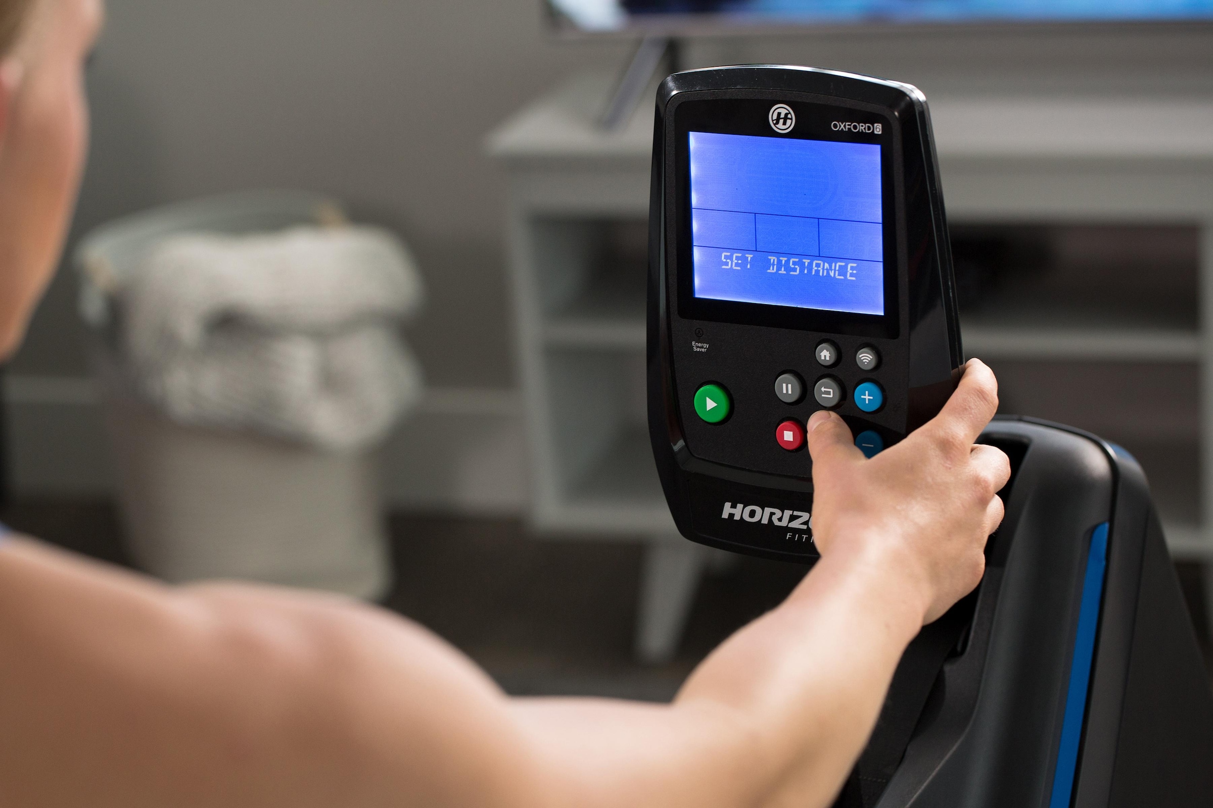 Horizon Fitness Rudergerät »Oxford 6«, Rudermaschine, 20 Widerstandsstufen, Wirbelstrom-/Induktionsbremse