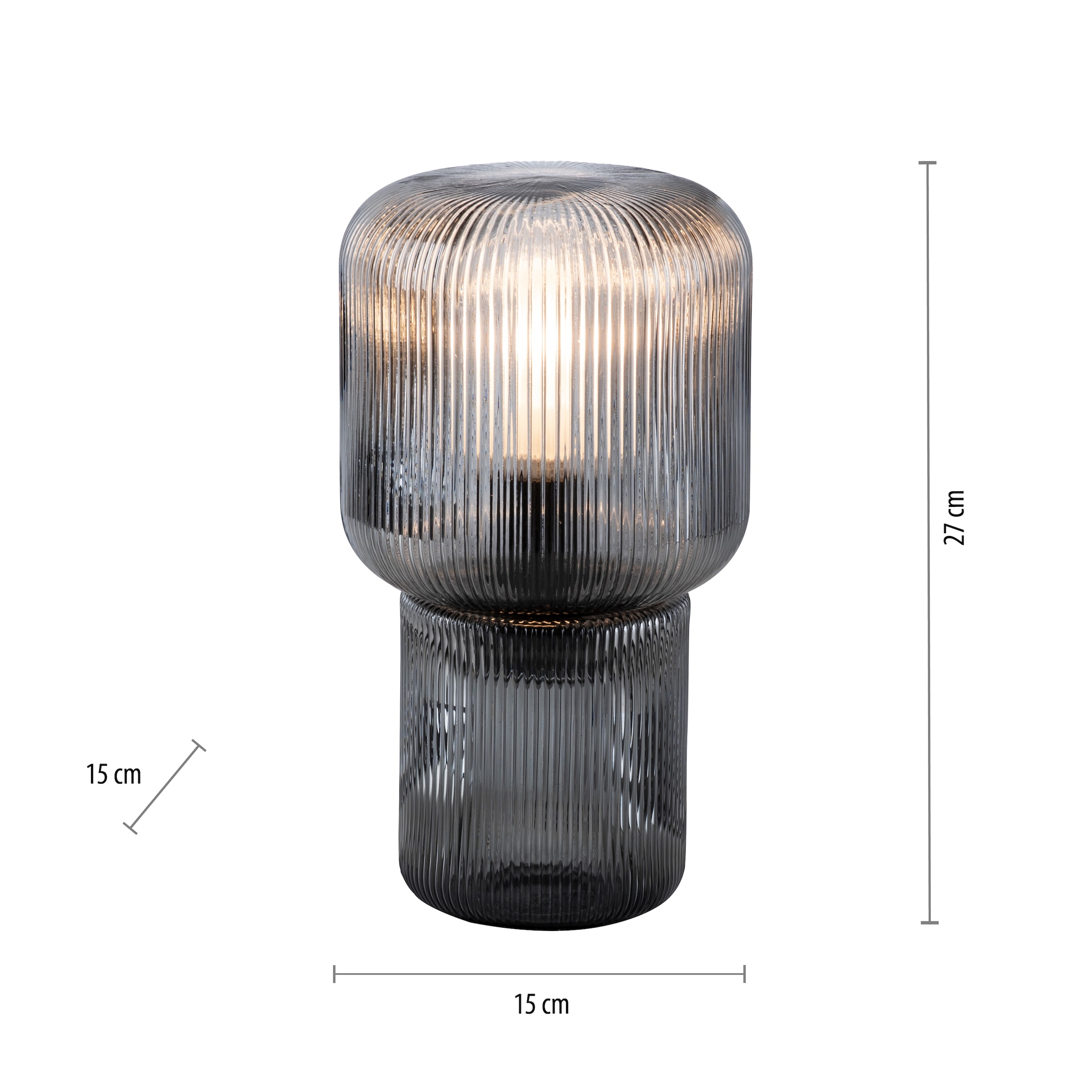 Paul Neuhaus Tischleuchte »MASHI« E27 1 Stk. ExklusiveE27, Schalter, Schnurschalter