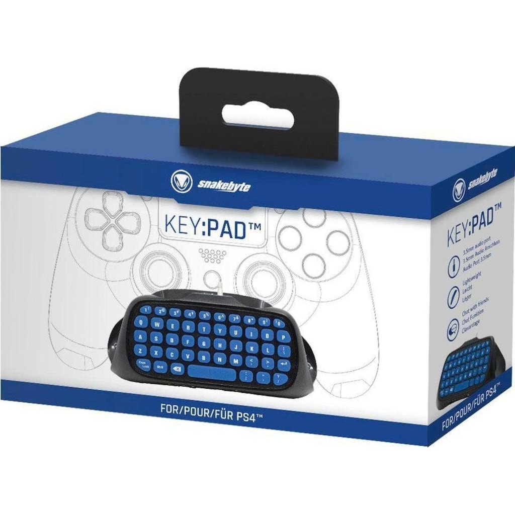 Snakebyte Wireless-Tastatur »KEY:PAD™«
