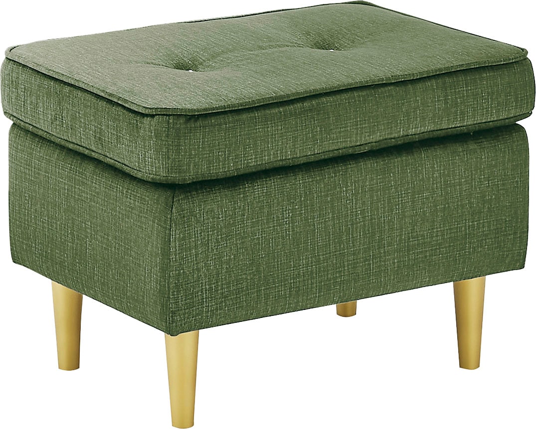 ED EXCITING DESIGN Hocker »Tom«, mit Strasssteinen & goldenen Füßen günstig online kaufen