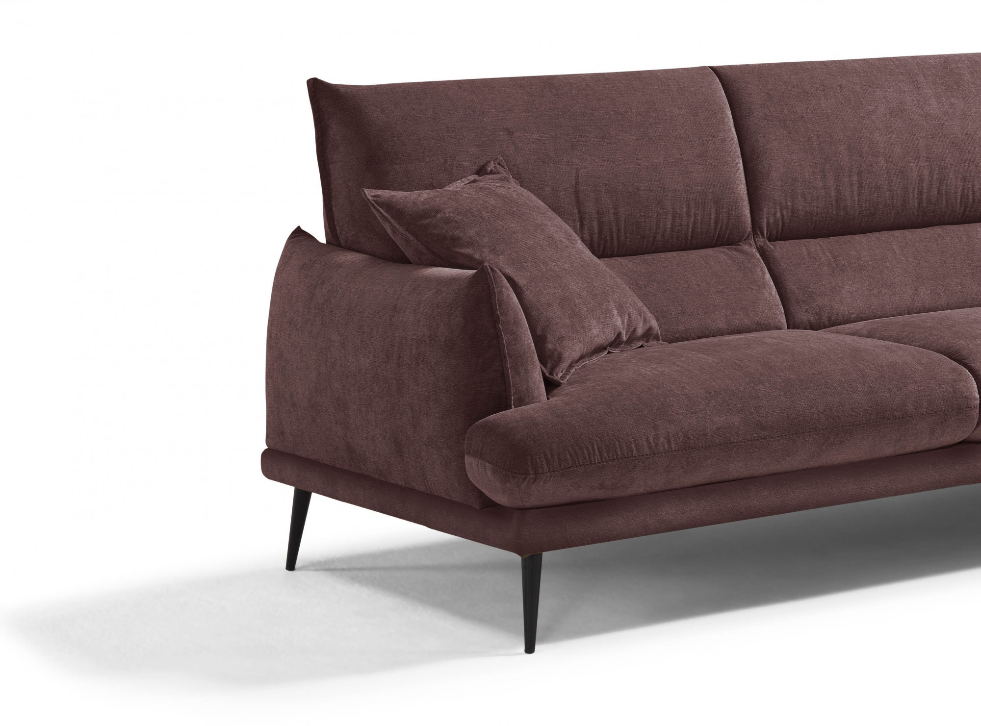 Egoitaliano Ecksofa »FUNNY, hochwertiges & aktuelles Design, bequeme Rücken günstig online kaufen