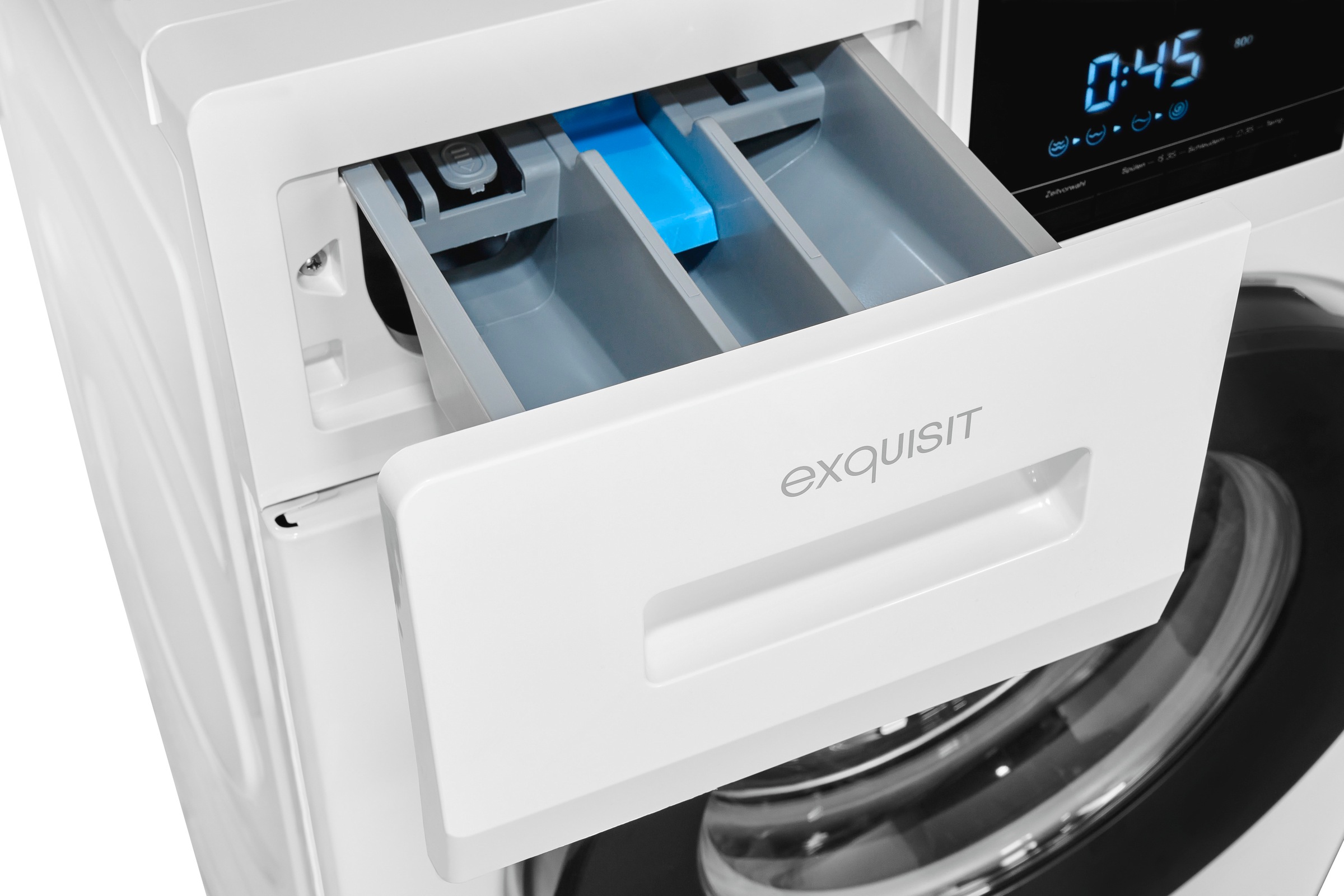 exquisit Waschmaschine »WA8214-340A«, 8 kg, 1400 U/min, Aquastop-Schlauch