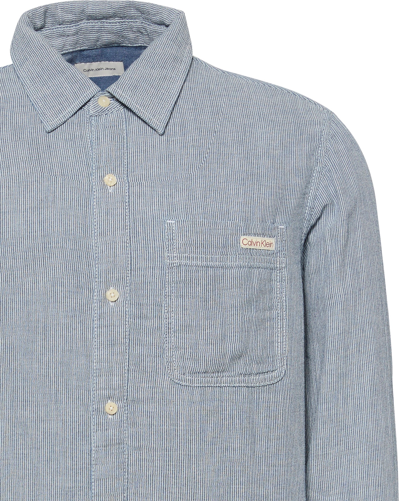 Calvin Klein Jeans Langarmhemd »CASUAL CLASSIC«, Mit Rundhalsausschnitt