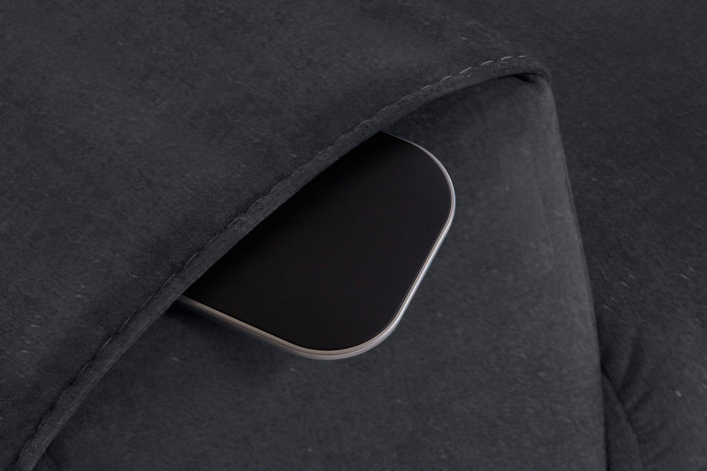 COTTA Ecksofa »Morven L-Form mit Kopfteilverstellung«, wahlweise mit Bettfunktion, Bettkasten & Wireless-Charger