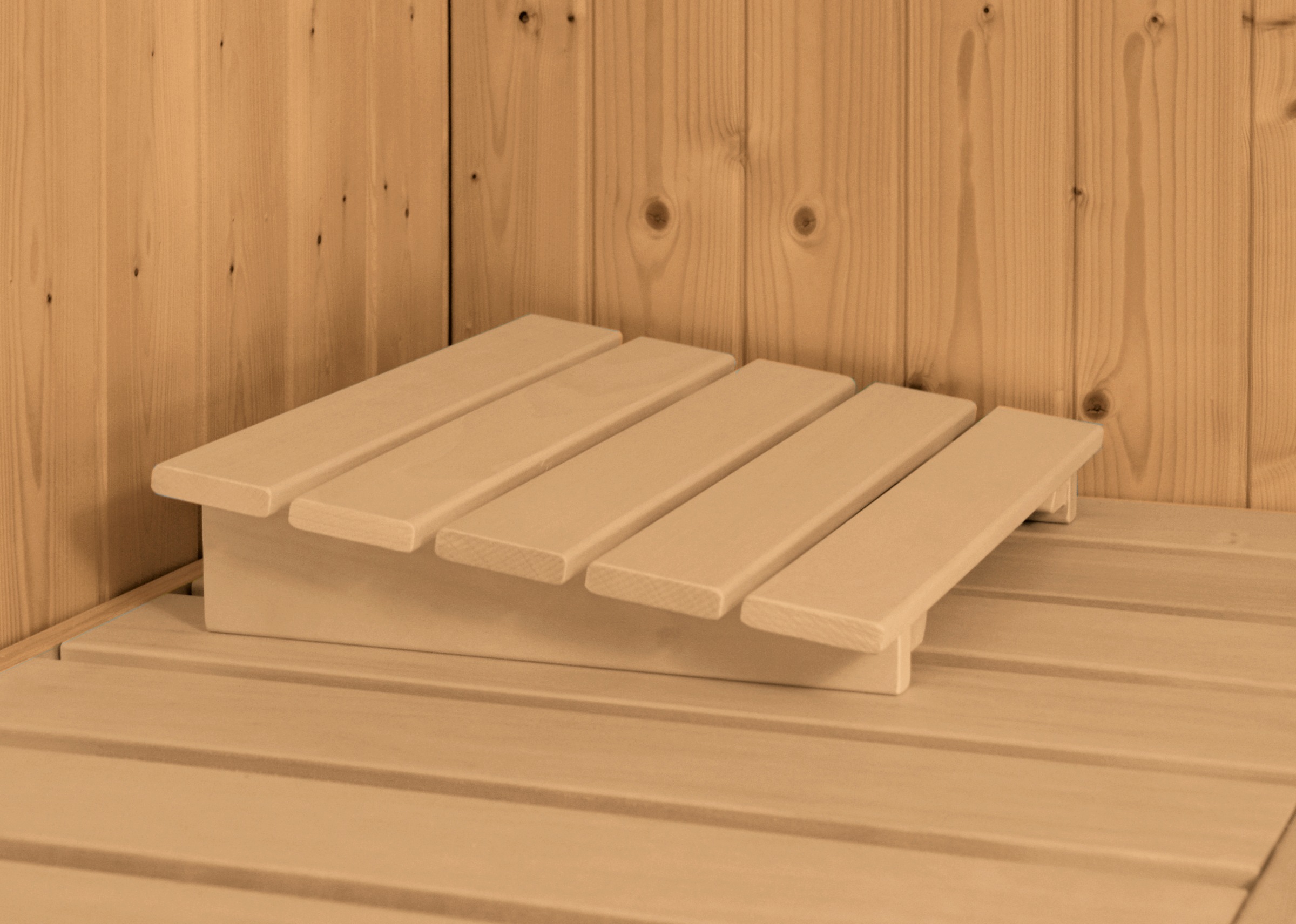 Karibu Sauna »Laila« Set,  3,6-kW-Plug & Play Ofen mit externer Steuerung