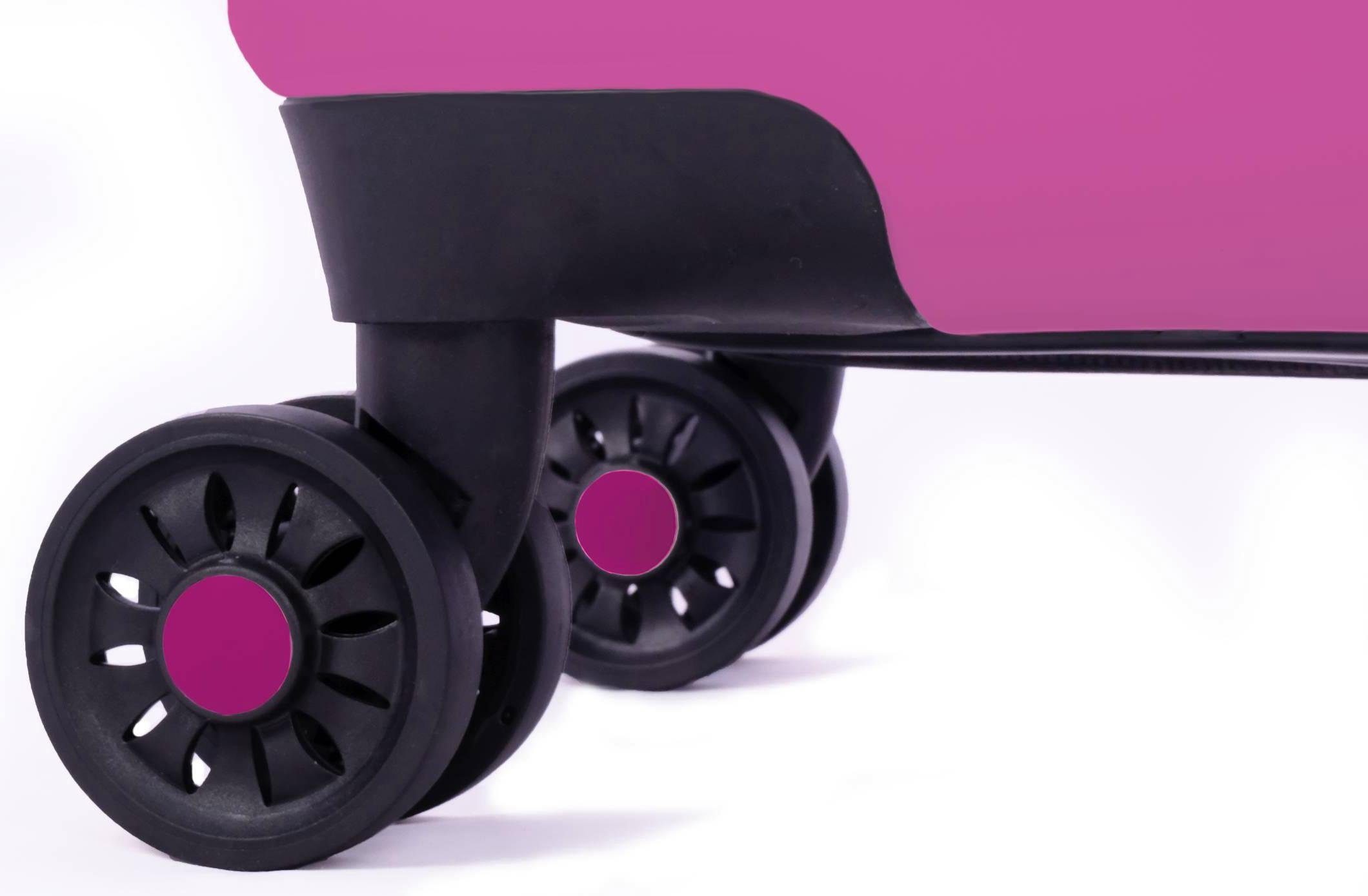 meinTrolley Hartschalen-Trolley im 55 kaufen in pink, Online-Shop 4 Germany »Flamingo, Made Rollen, cm«