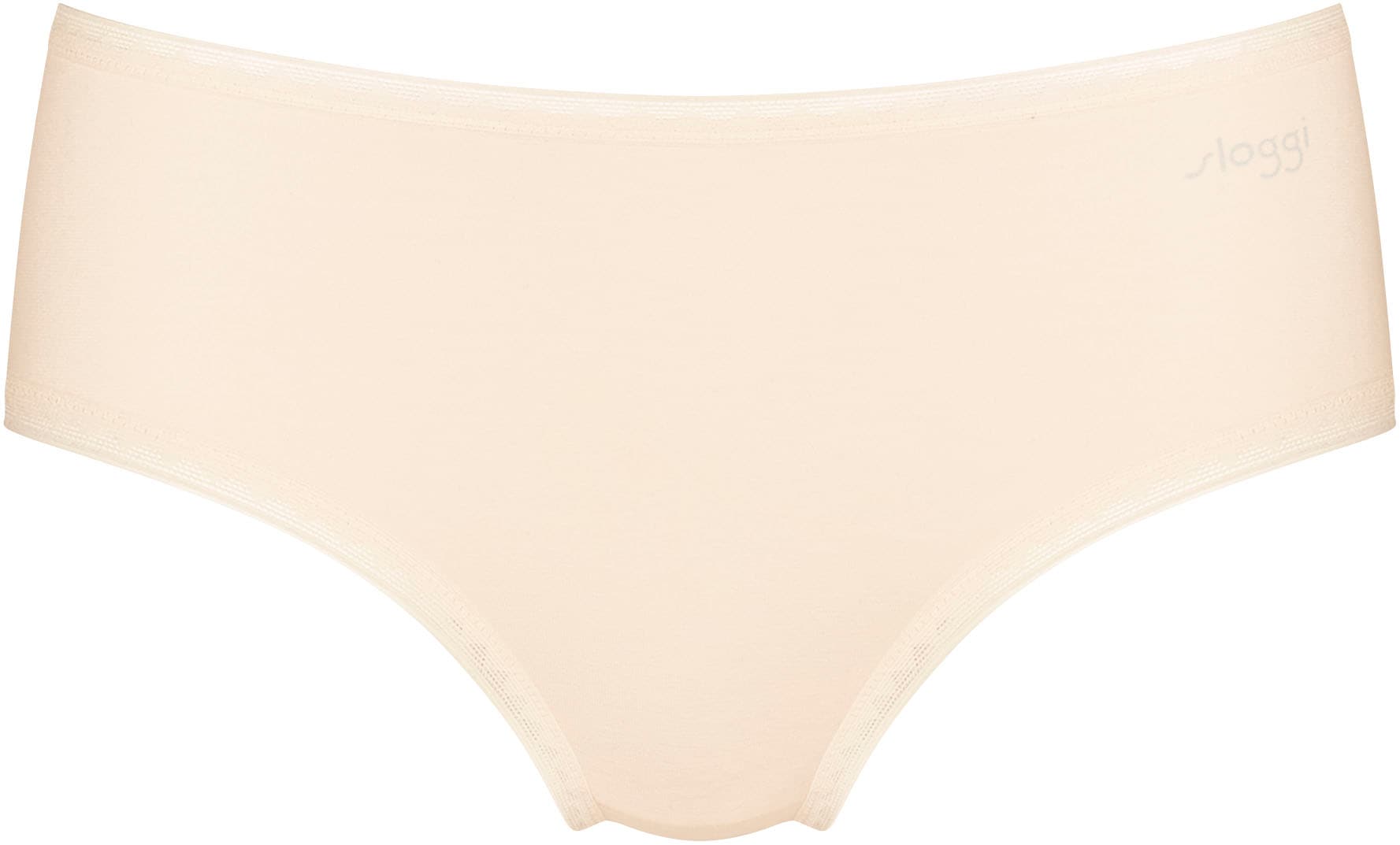 sloggi Slip »GO Midi C2P«, (2er Pack), zarte Spitzendetails