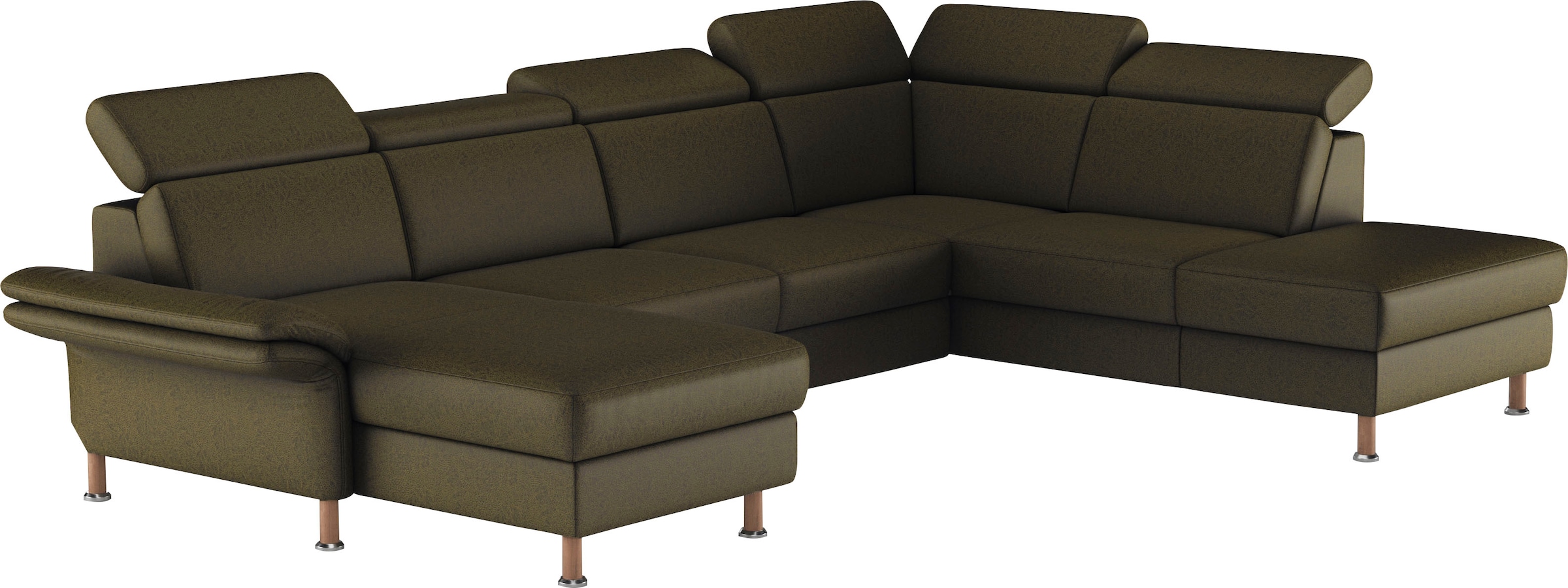Home affaire Wohnlandschaft »Calypso U-Form«, wahlweise mit motorischer Relaxfunktion